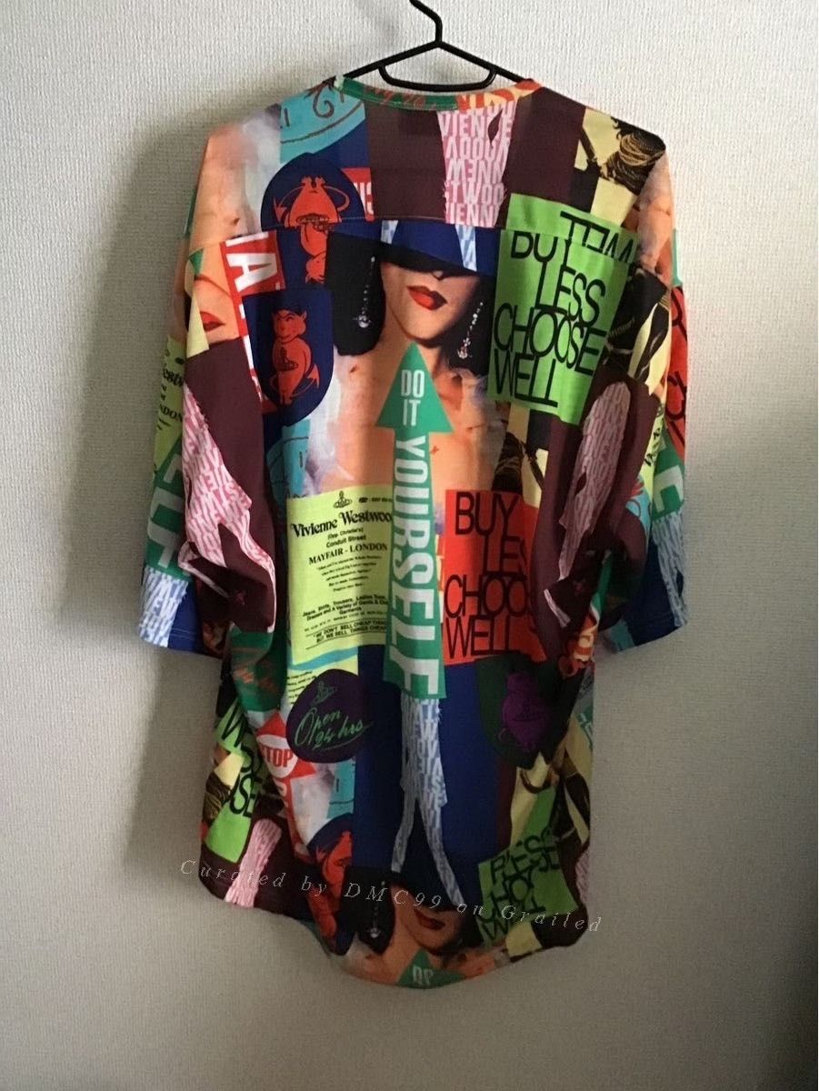 Vivienne Westwood Vivienne Westwood Full Print 3/4 Sleeve T-shirt Size US M / EU 48-50 / 2 - 3 Thumbnail
