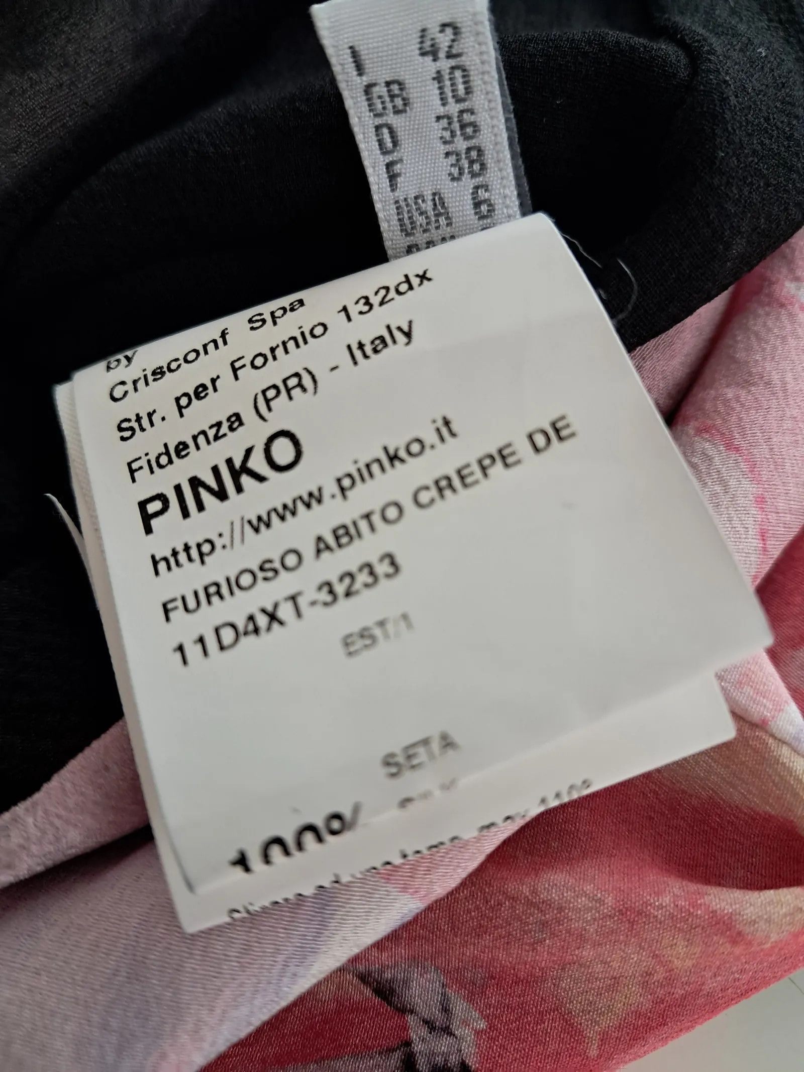 Pinko Pinko Dress Size XS / US 0-2 / IT 36-38 - 2 Thumbnail