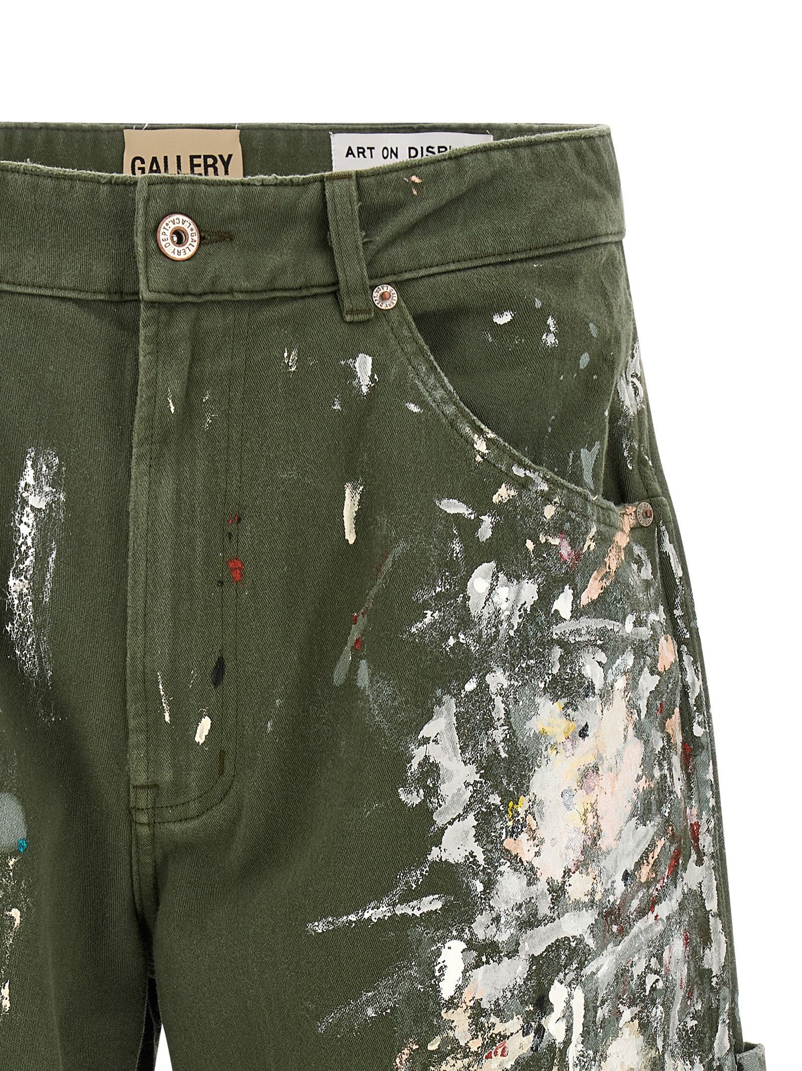 Gallery Dept. 'Platoon Painter' bermuda shorts Size US 32 / EU 48 - 3 Thumbnail