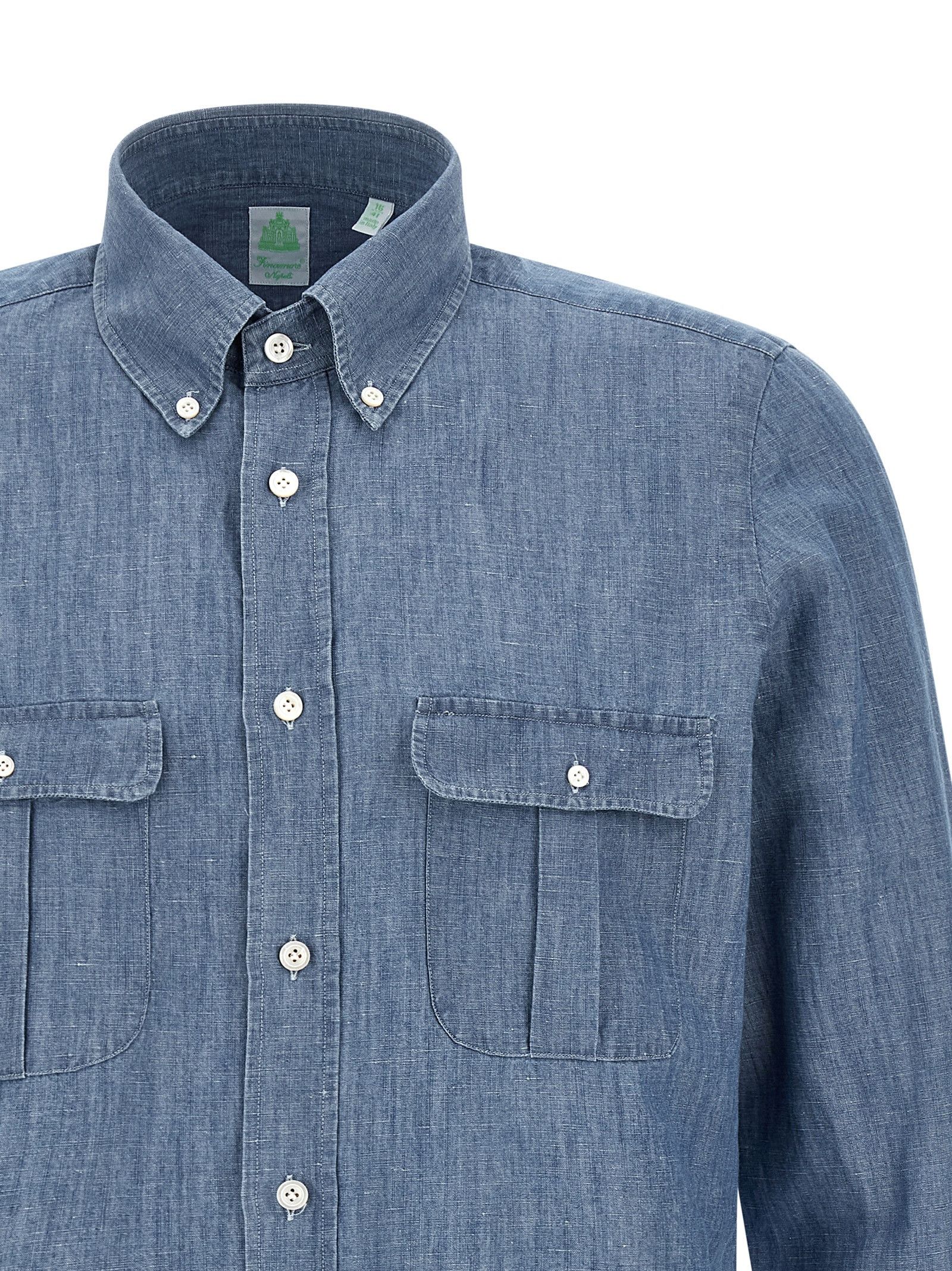 Finamore 'Zurigo' shirt Size US XL / EU 56 / 4 - 3 Thumbnail