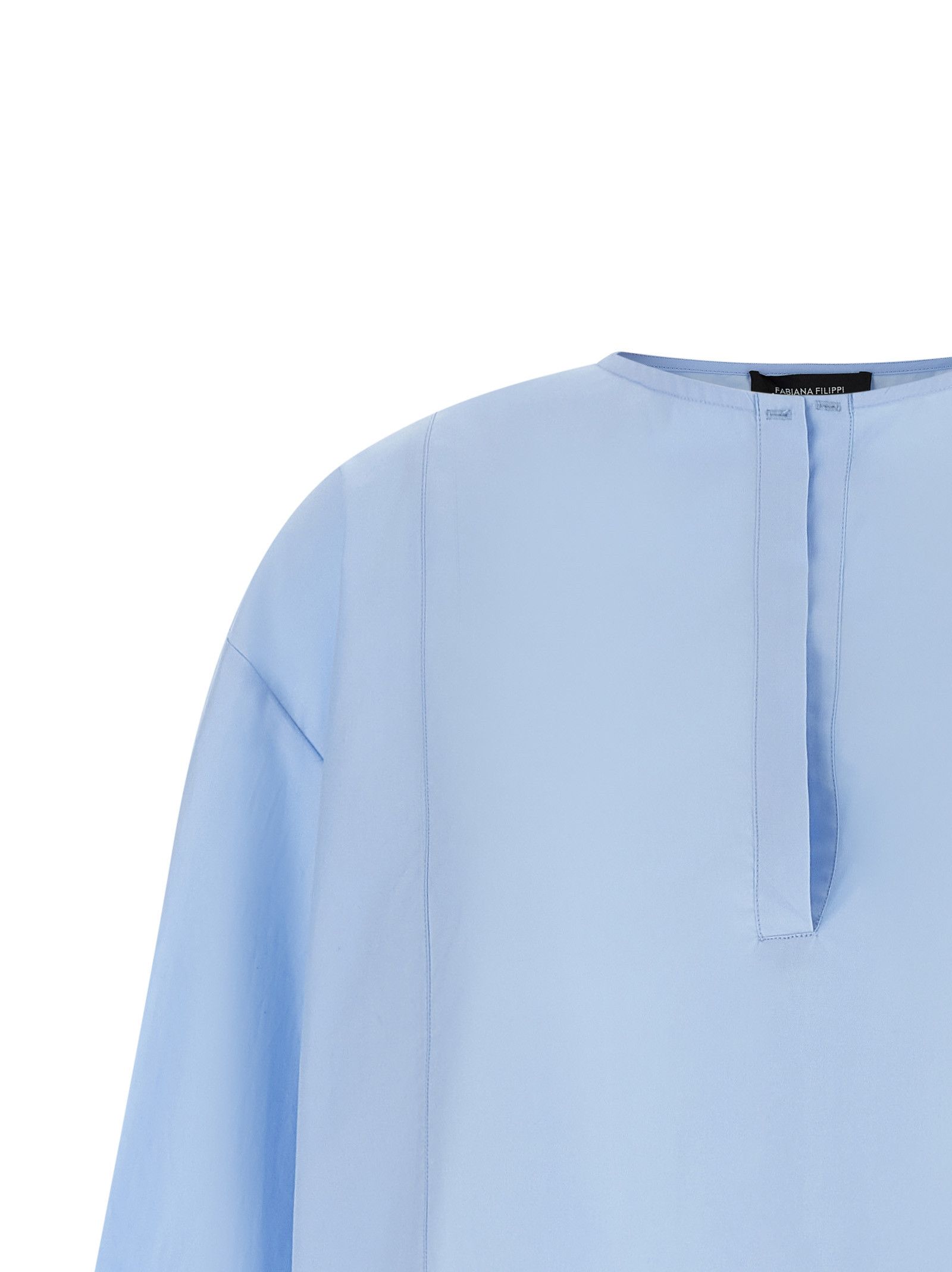 Fabiana Filippi Poplin shirt Size L / US 10 / IT 46 - 3 Thumbnail