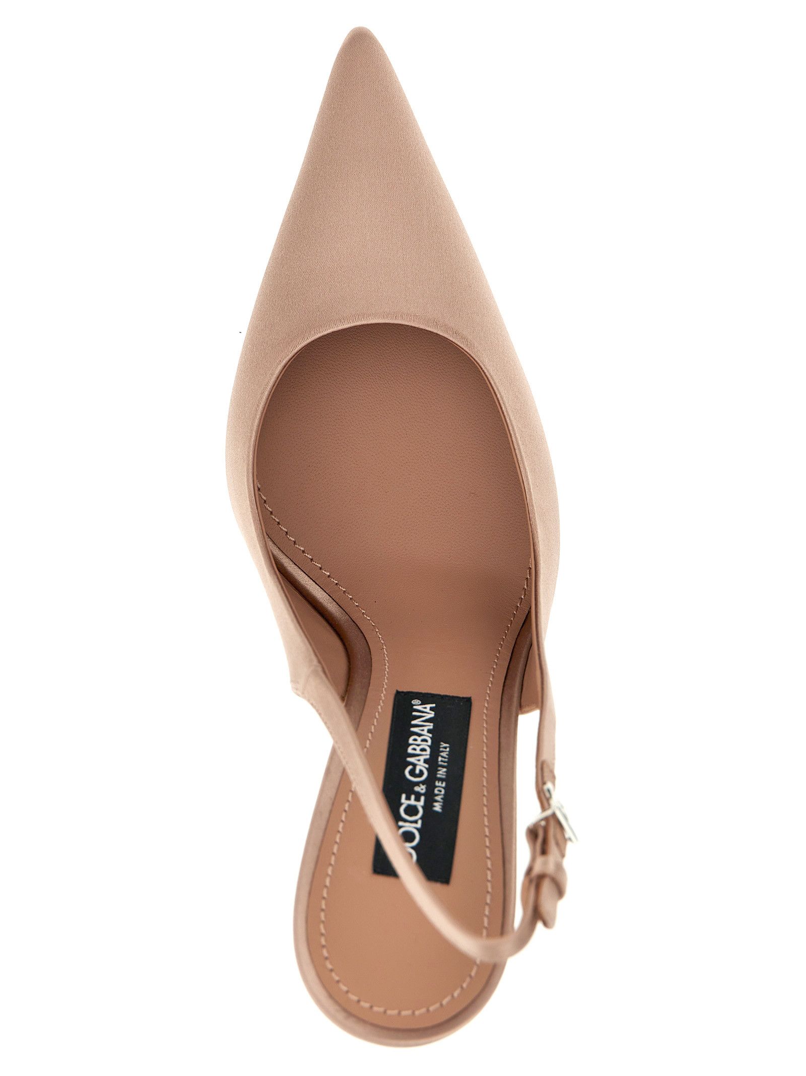 Dolce & Gabbana Satin slingbacks Size US 8 / IT 38 - 4 Thumbnail
