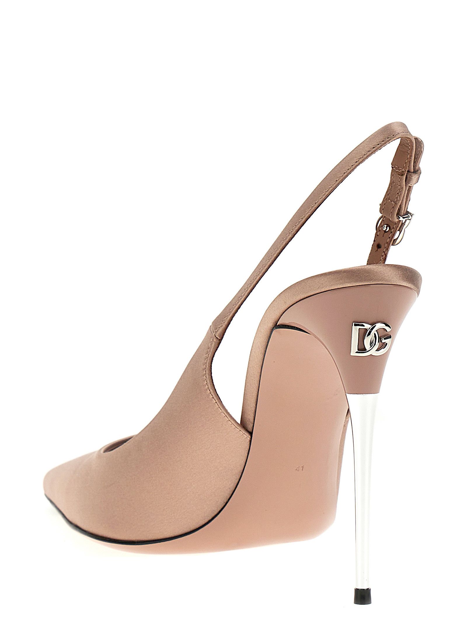 Dolce & Gabbana Satin slingbacks Size US 12 / IT 42 - 3 Thumbnail