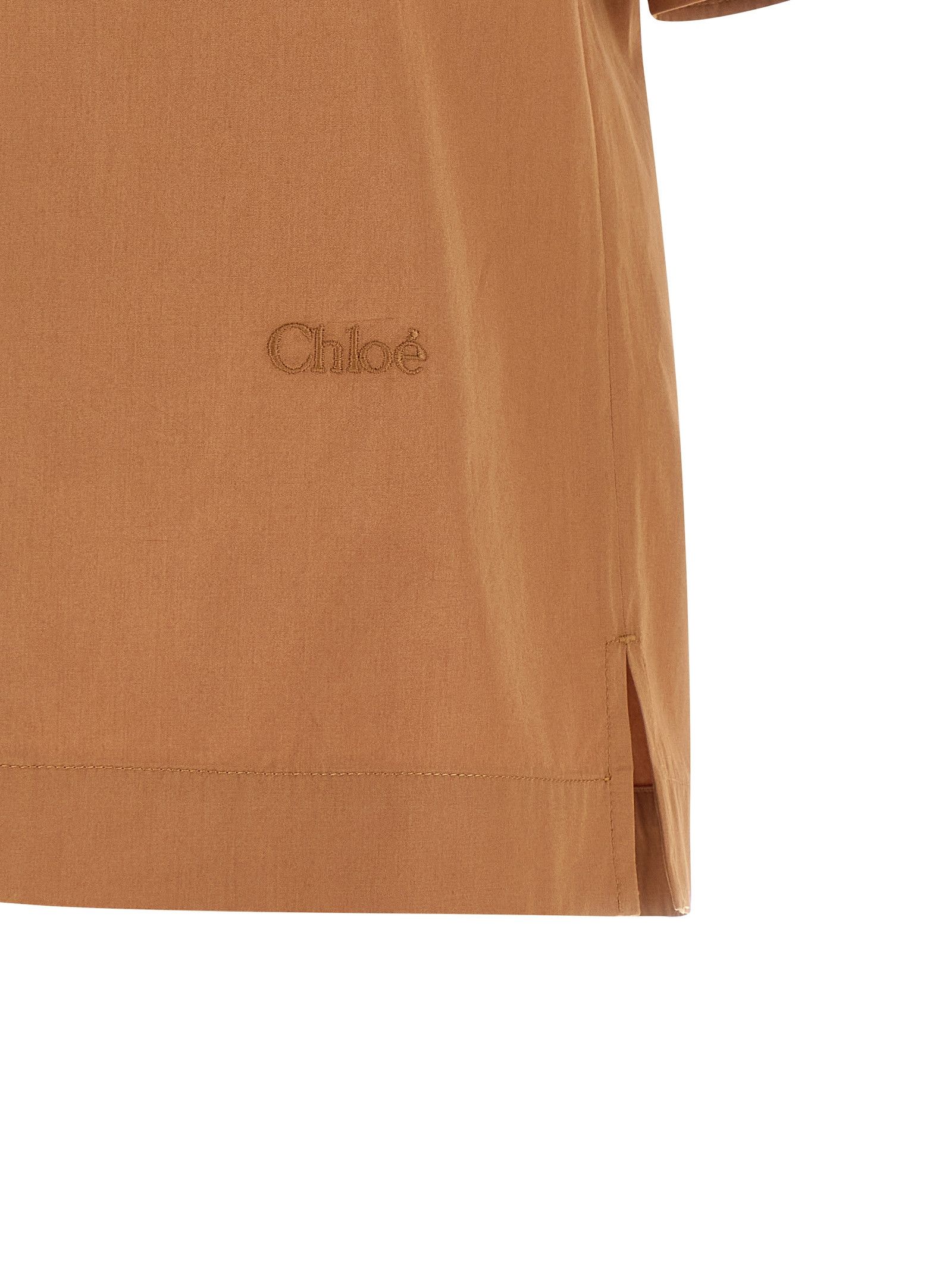Chloe Logo embroidery shirt Size M / US 6-8 / IT 42-44 - 5 Thumbnail