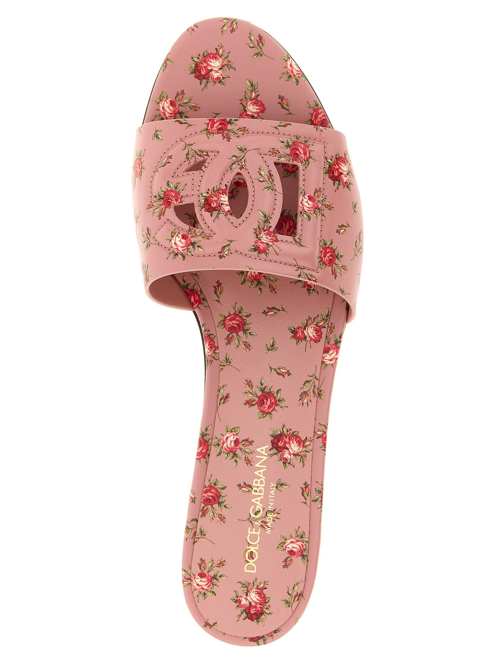 Dolce & Gabbana Leather slides Size US 9 / IT 39 - 4 Thumbnail