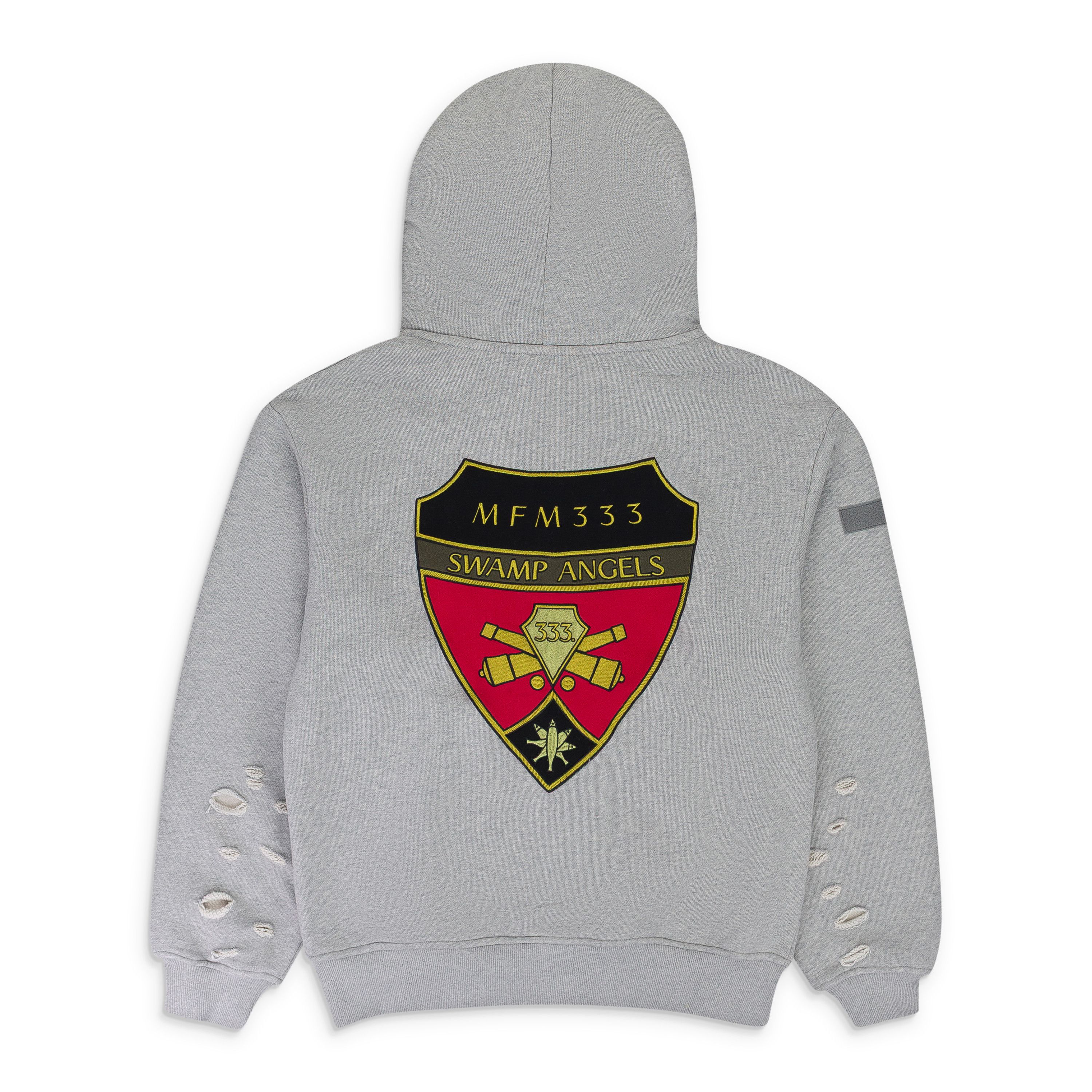 murd333r.fm MURD333R.FM GREY SPECIAL OPS HOODIE SIZE S Size US S / EU 44-46 / 1 - 2 Thumbnail
