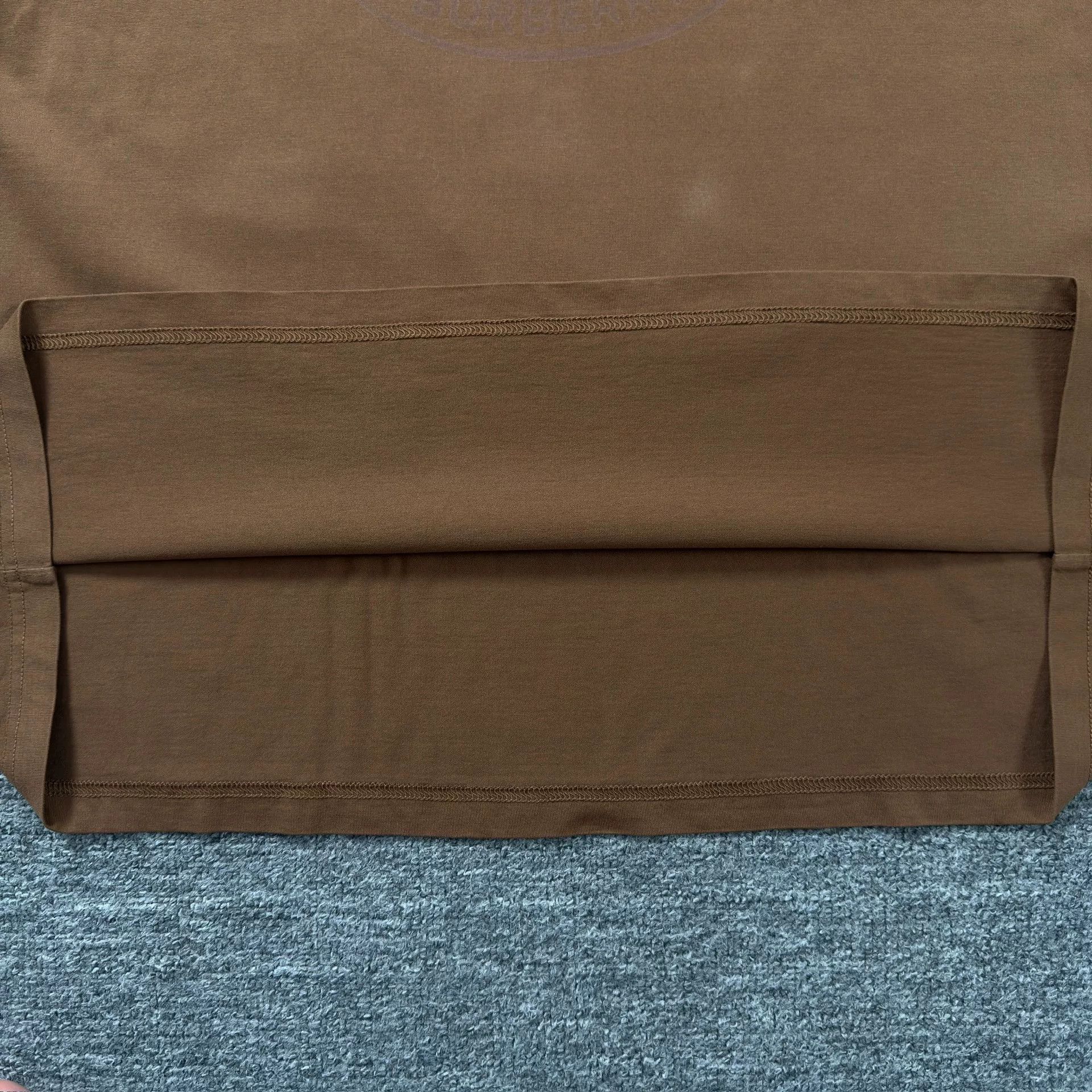 Burberry Burberry Brown Graphic Logo T-Shirt M Size US M / EU 48-50 / 2 - 5 Thumbnail
