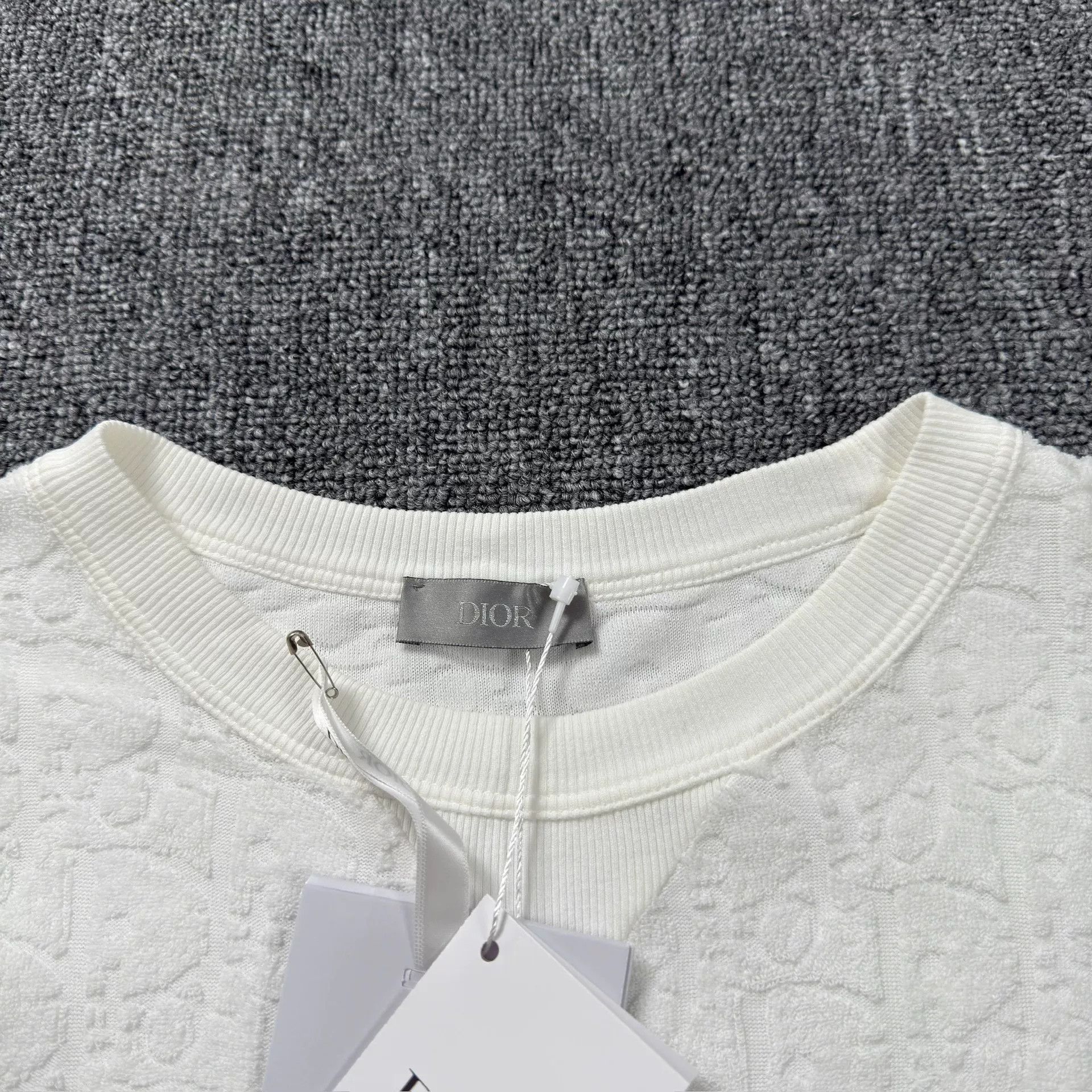Dior Dior Oblique Towel Knit T-Shirt Size S Size US S / EU 44-46 / 1 - 3 Thumbnail