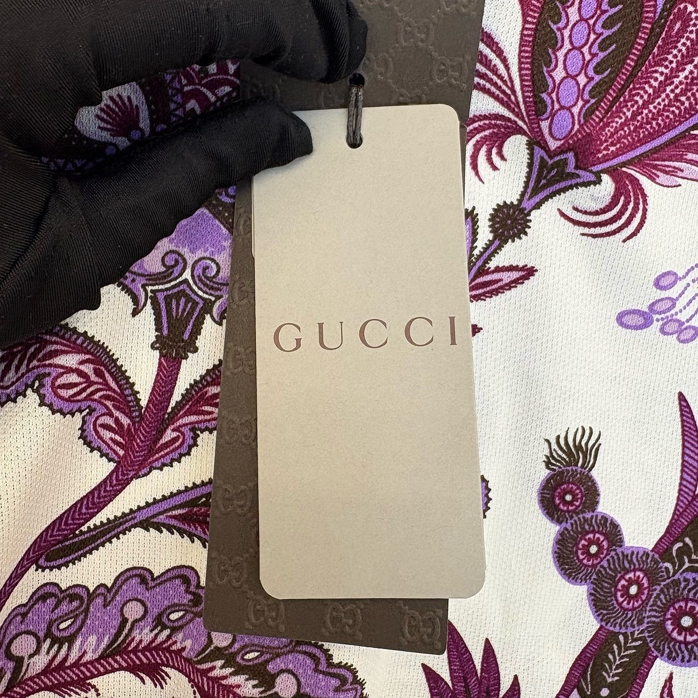 Gucci Gucci Floral Print Polo Size S Size US S / EU 44-46 / 1 - 6 Thumbnail