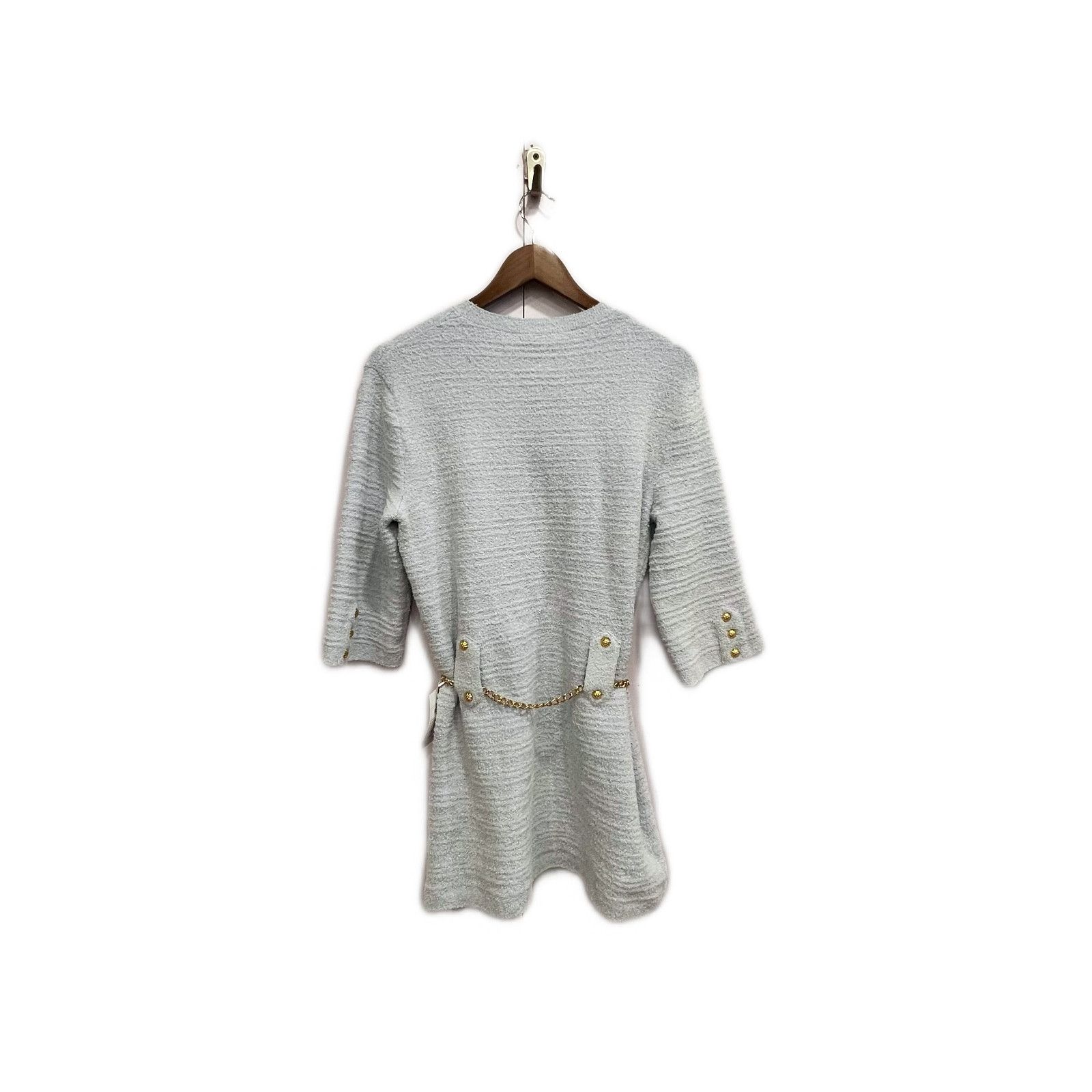 Gucci Gucci Blue Chain Knit Mini Dress Size M Size M / US 6-8 / IT 42-44 - 2 Thumbnail