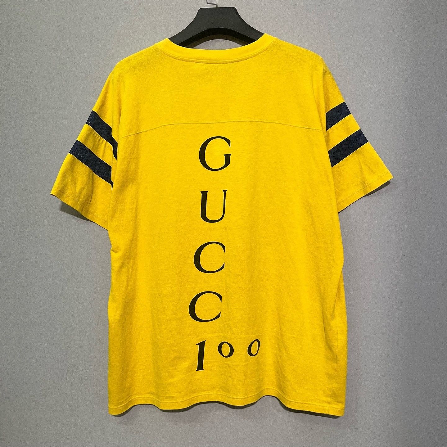 Gucci Gucci 100 Graphic Short Sleeve T-Shirt Size XL Size US XL / EU 56 / 4 - 2 Thumbnail