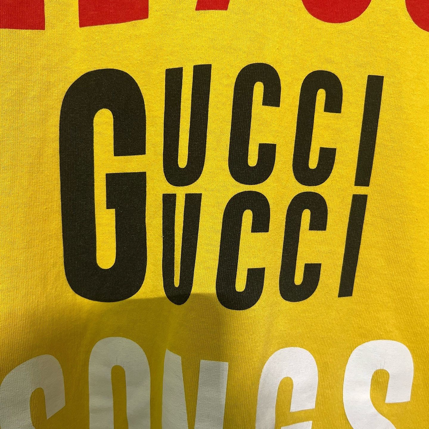 Gucci Gucci 100 Graphic Short Sleeve T-Shirt Size XL Size US XL / EU 56 / 4 - 5 Thumbnail
