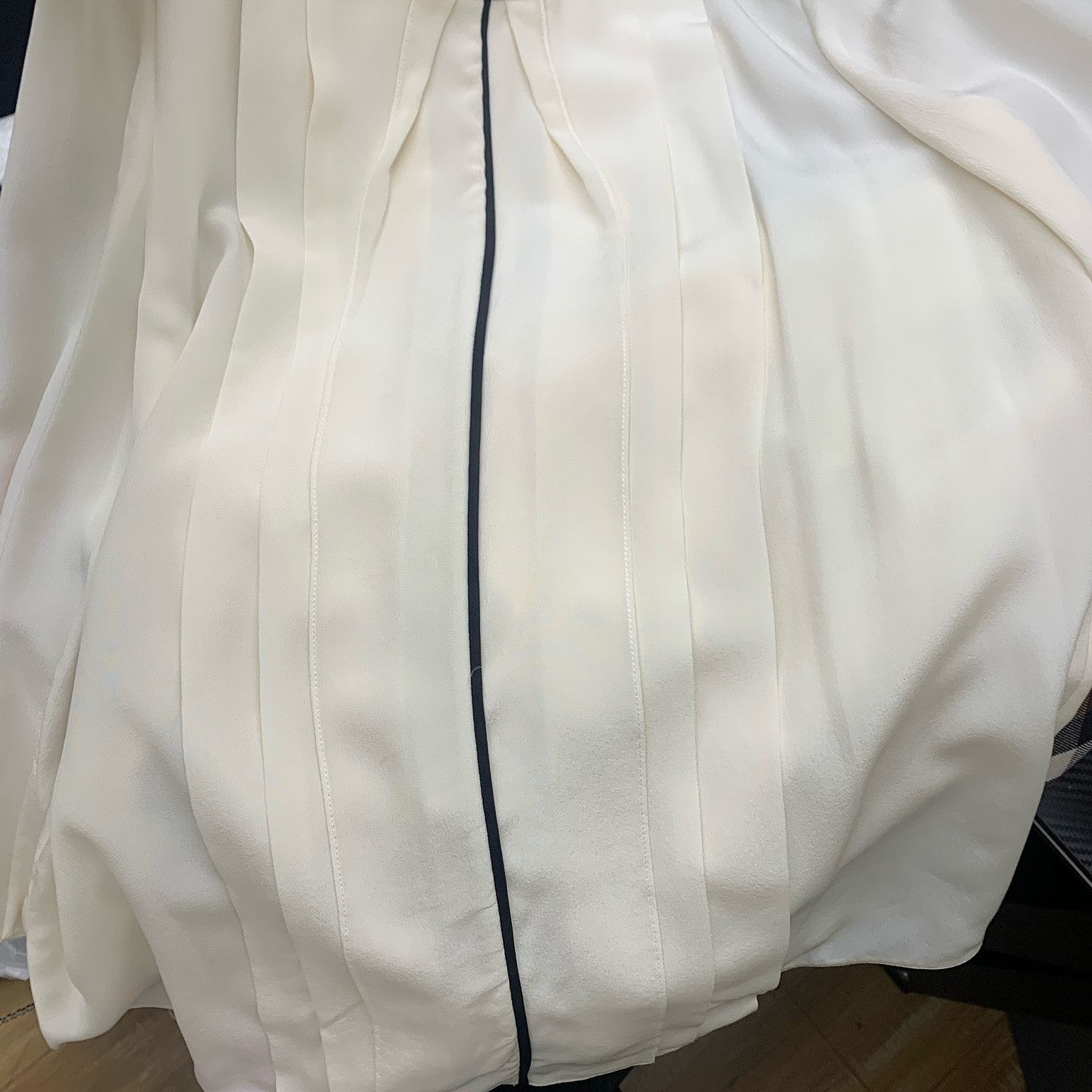 Prada Prada Pleated Blouse Size 38 Size XS / US 0-2 / IT 36-38 - 7 Thumbnail