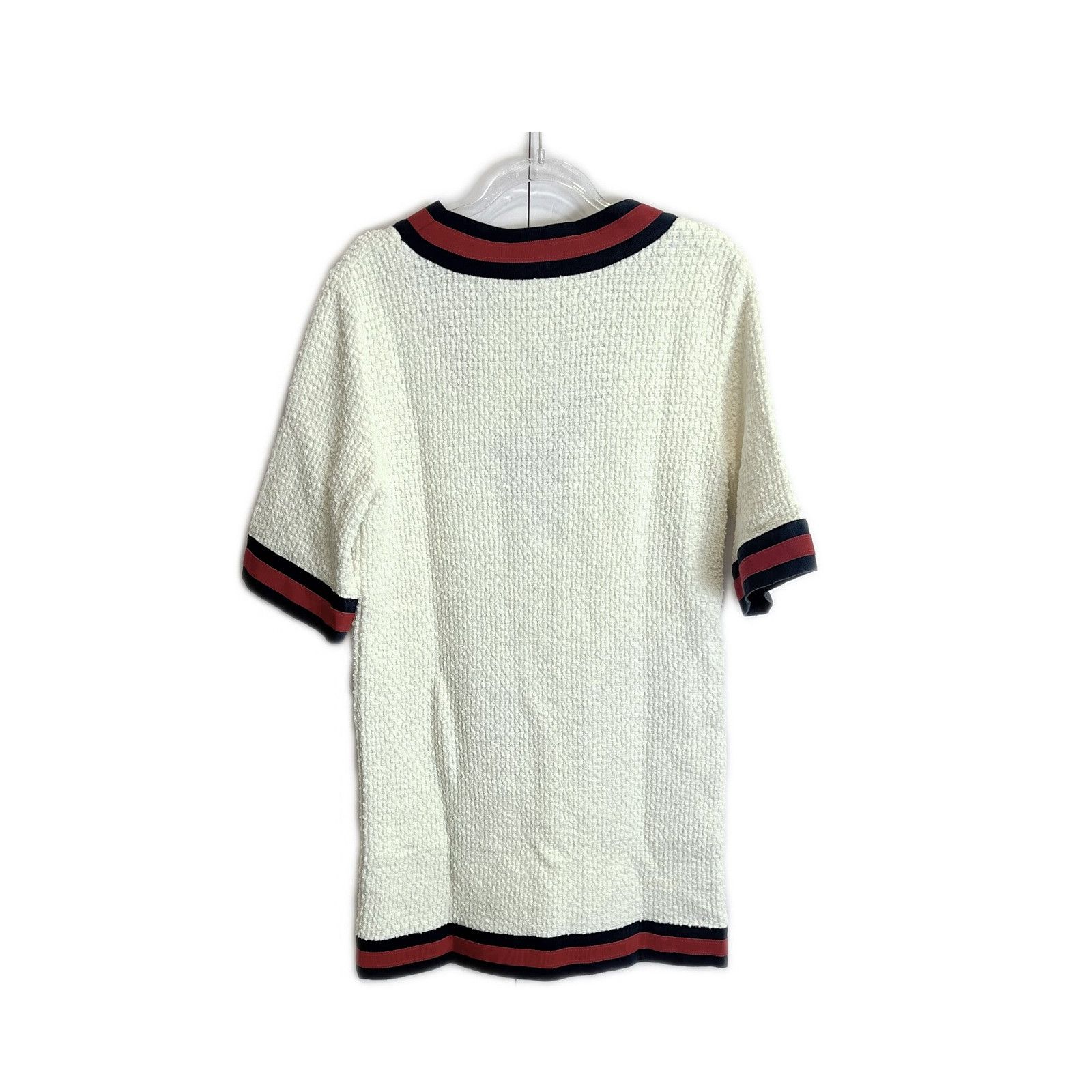 Gucci Gucci Striped V-Neck Mini Dress Size IT 38 Size XS / US 0-2 / IT 36-38 - 2 Thumbnail