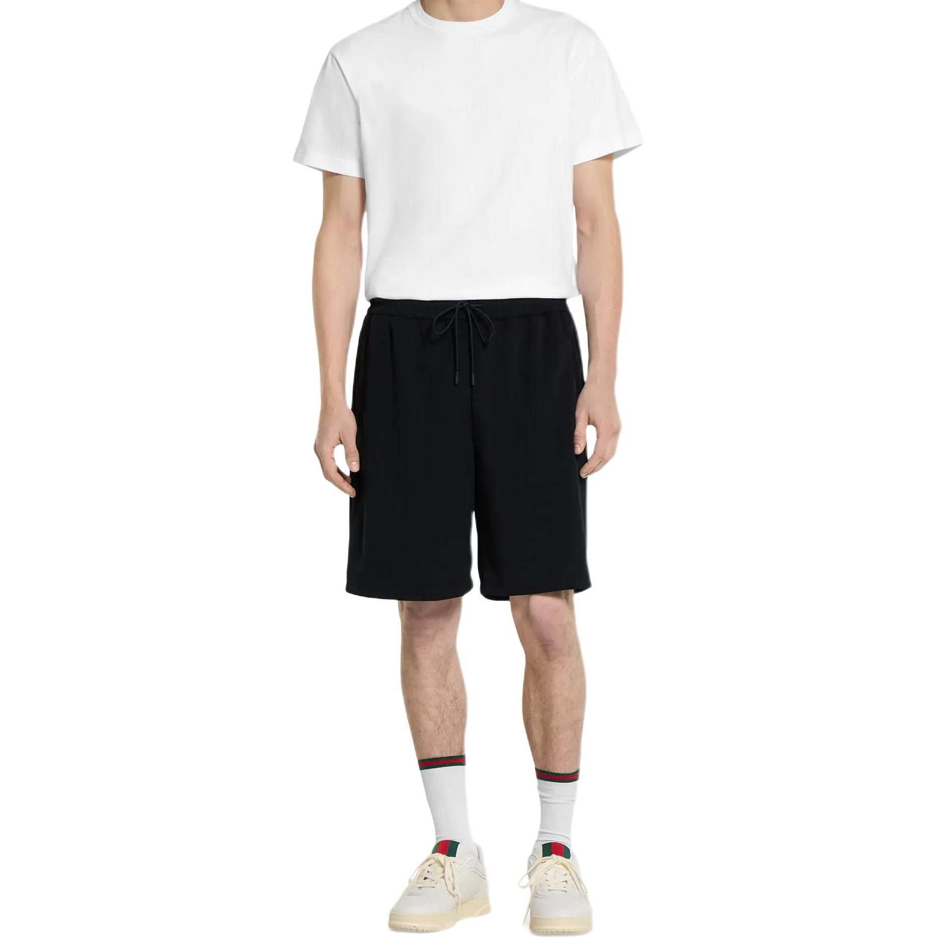Gucci Gucci Black Logo Shorts Size 28 Size US 28 / EU 44 - 8 Thumbnail