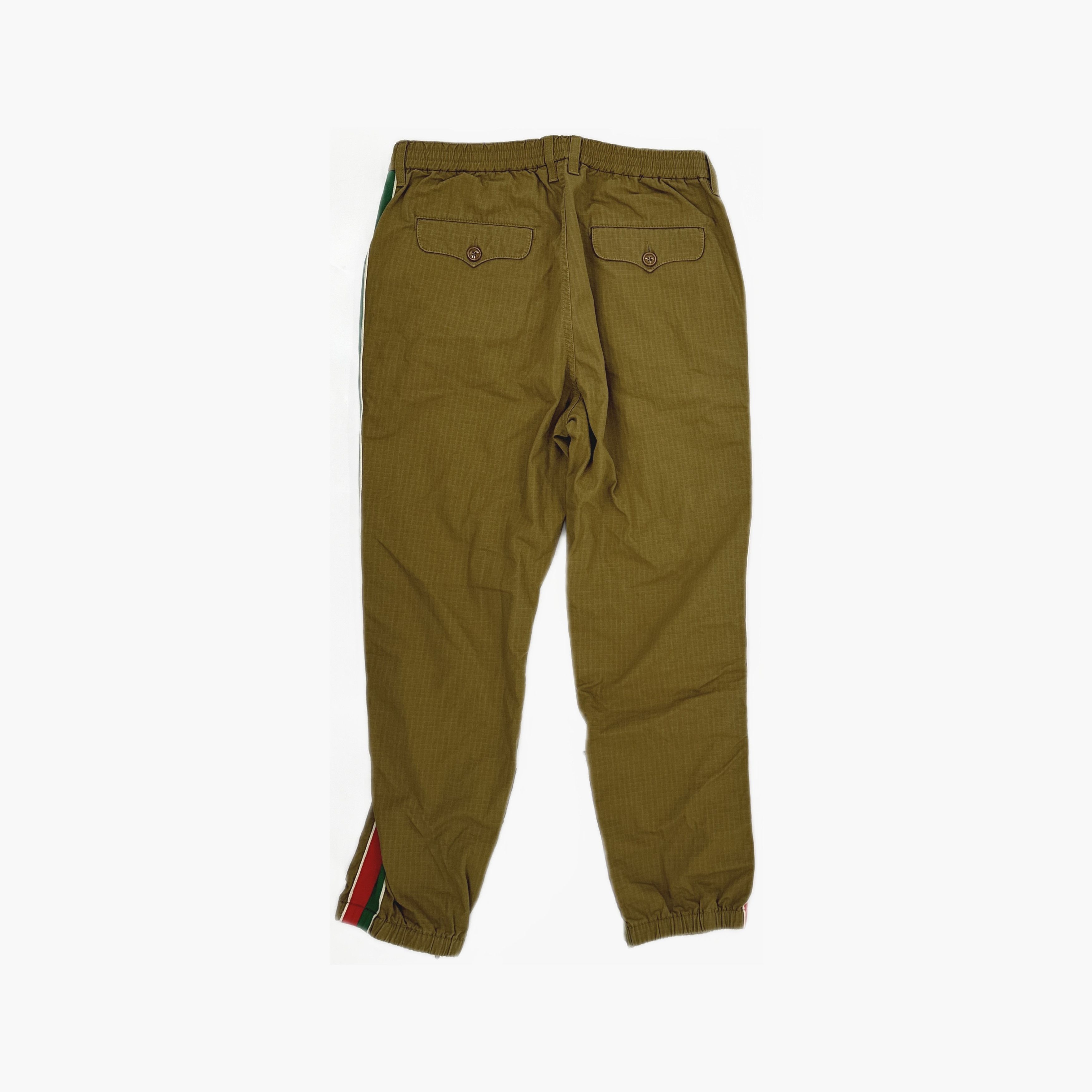 Gucci Gucci Side Stripe Zip Cuff Sweatpants Size 32 Size US 32 / EU 48 - 2 Thumbnail
