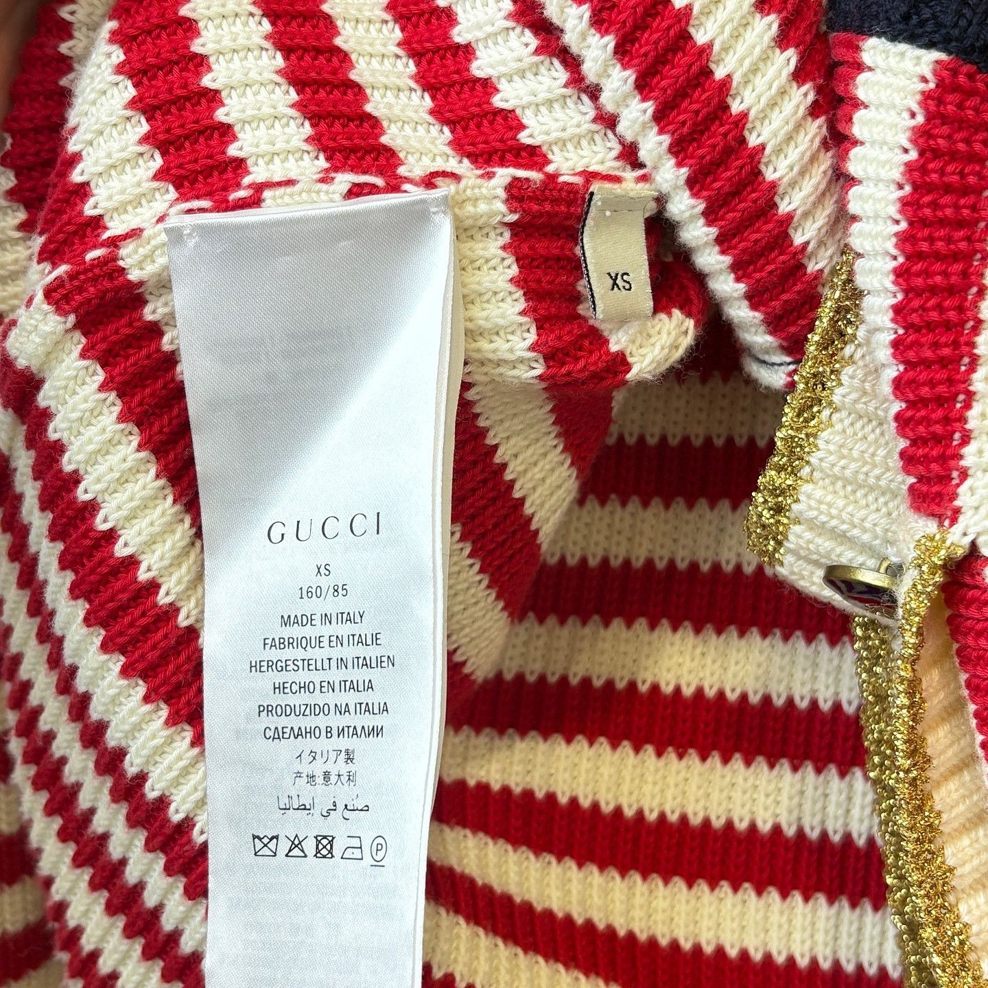 Gucci Gucci Striped Cardigan Size XS Size XS / US 0-2 / IT 36-38 - 6 Thumbnail