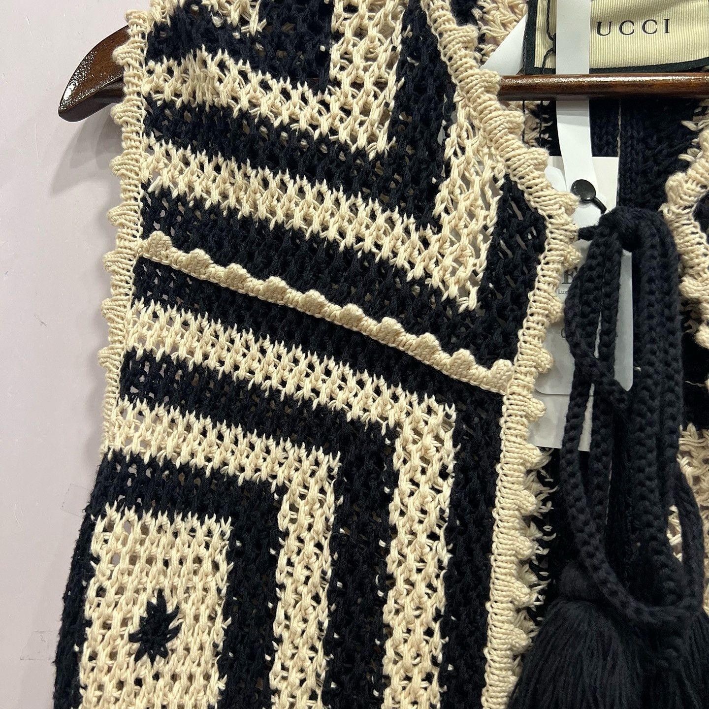Gucci Gucci Geometric Knit Vest Size S Size S / US 4 / IT 40 - 8 Thumbnail
