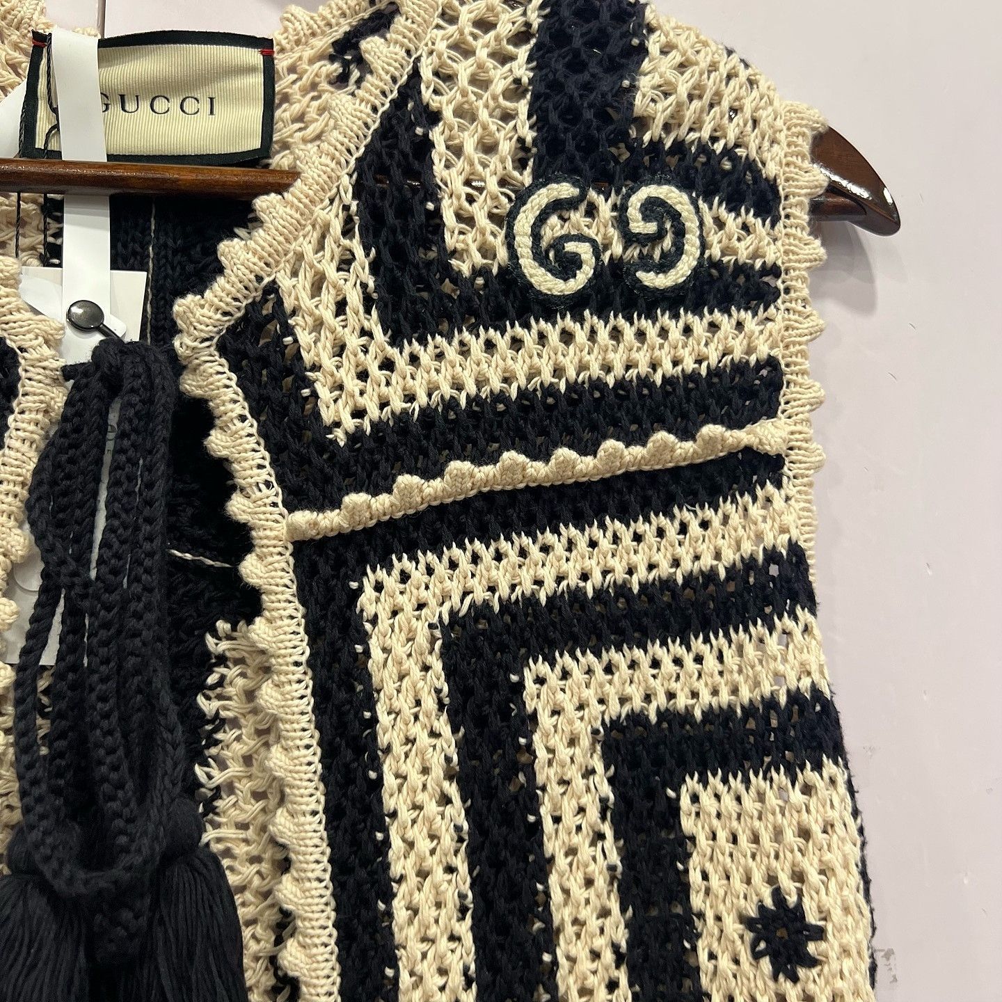 Gucci Gucci Geometric Knit Vest Size S Size S / US 4 / IT 40 - 7 Thumbnail