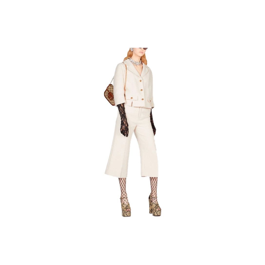 Gucci Gucci Textured Button-Up Jacket Size 38 Size XS / US 0-2 / IT 36-38 - 11 Thumbnail
