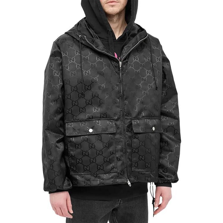 Gucci Gucci GG Monogram Hooded Jacket Size 48 Size US M / EU 48-50 / 2 - 6 Thumbnail