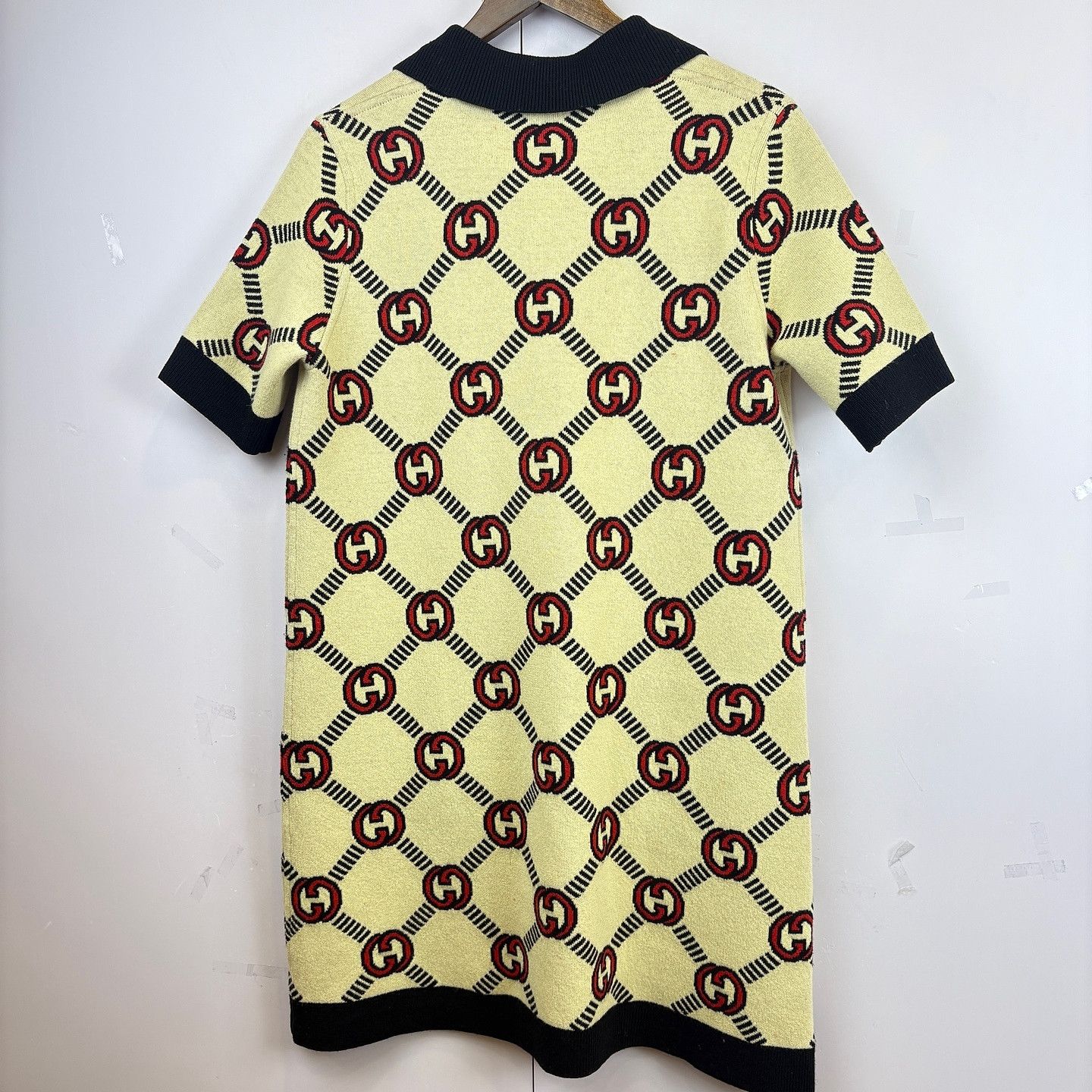 Gucci Gucci GG Logo Knit Polo Mini Dress Size M Size M / US 6-8 / IT 42-44 - 2 Thumbnail