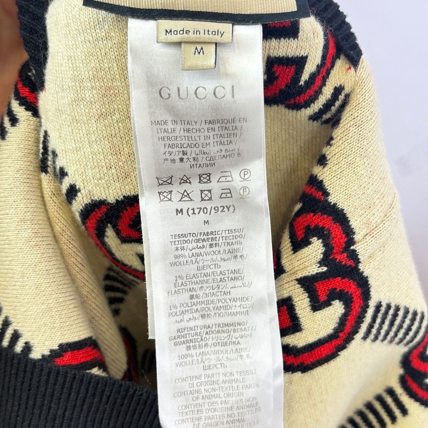 Gucci Gucci GG Logo Knit Polo Mini Dress Size M Size M / US 6-8 / IT 42-44 - 4 Thumbnail