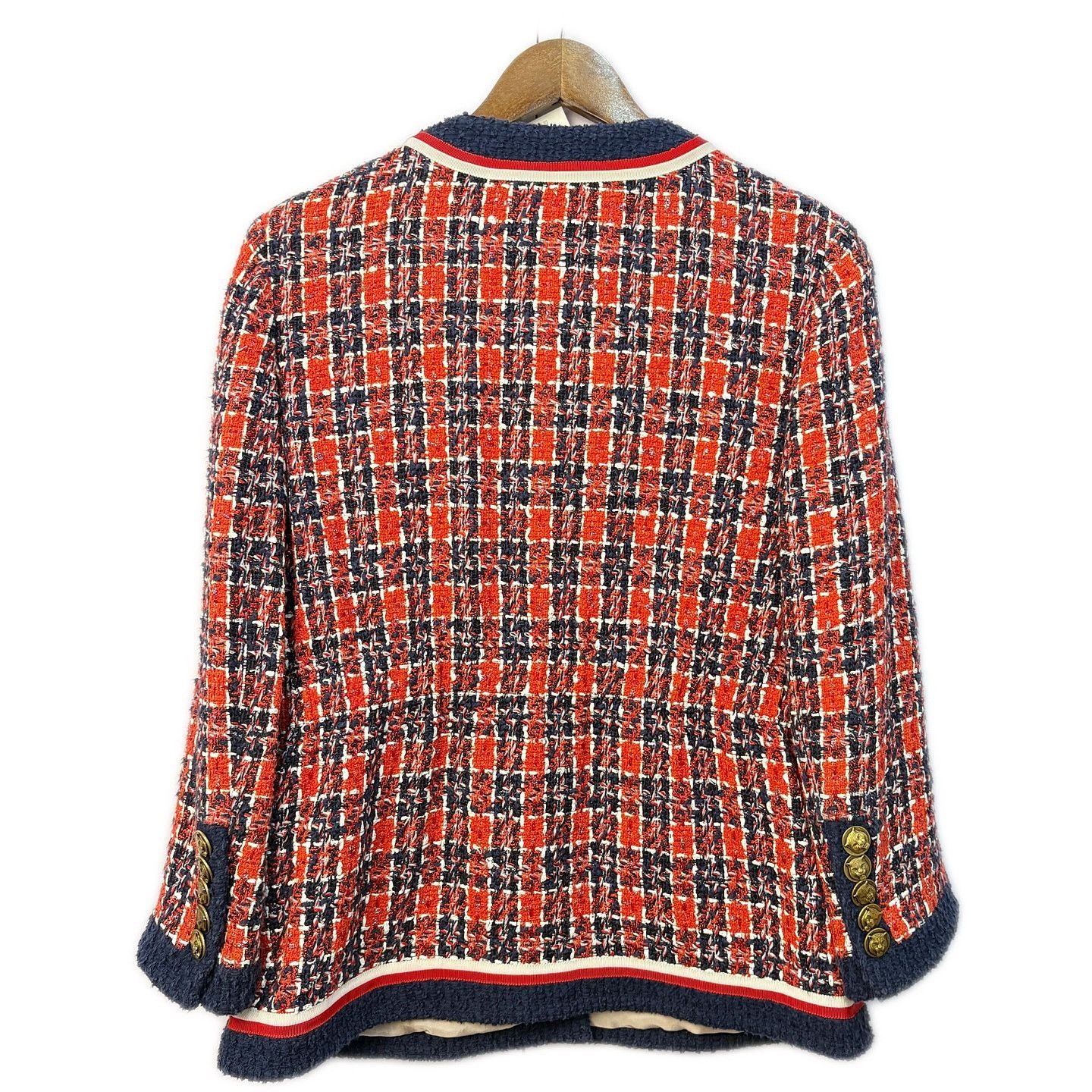 Gucci Gucci Lion Button Tweed Jacket Size 42 Size M / US 6-8 / IT 42-44 - 2 Thumbnail