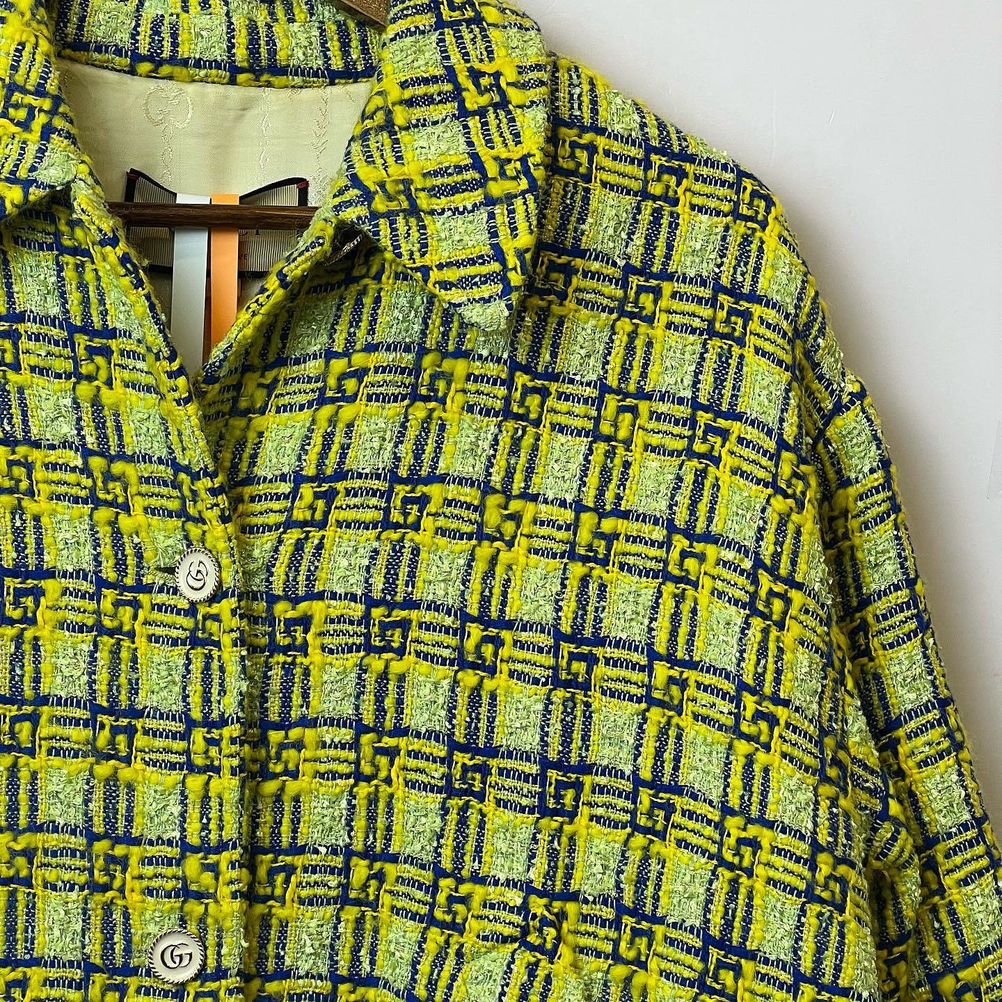 Gucci Gucci Plaid Pattern Tweed Jacket Size 40 Size S / US 4 / IT 40 - 5 Thumbnail
