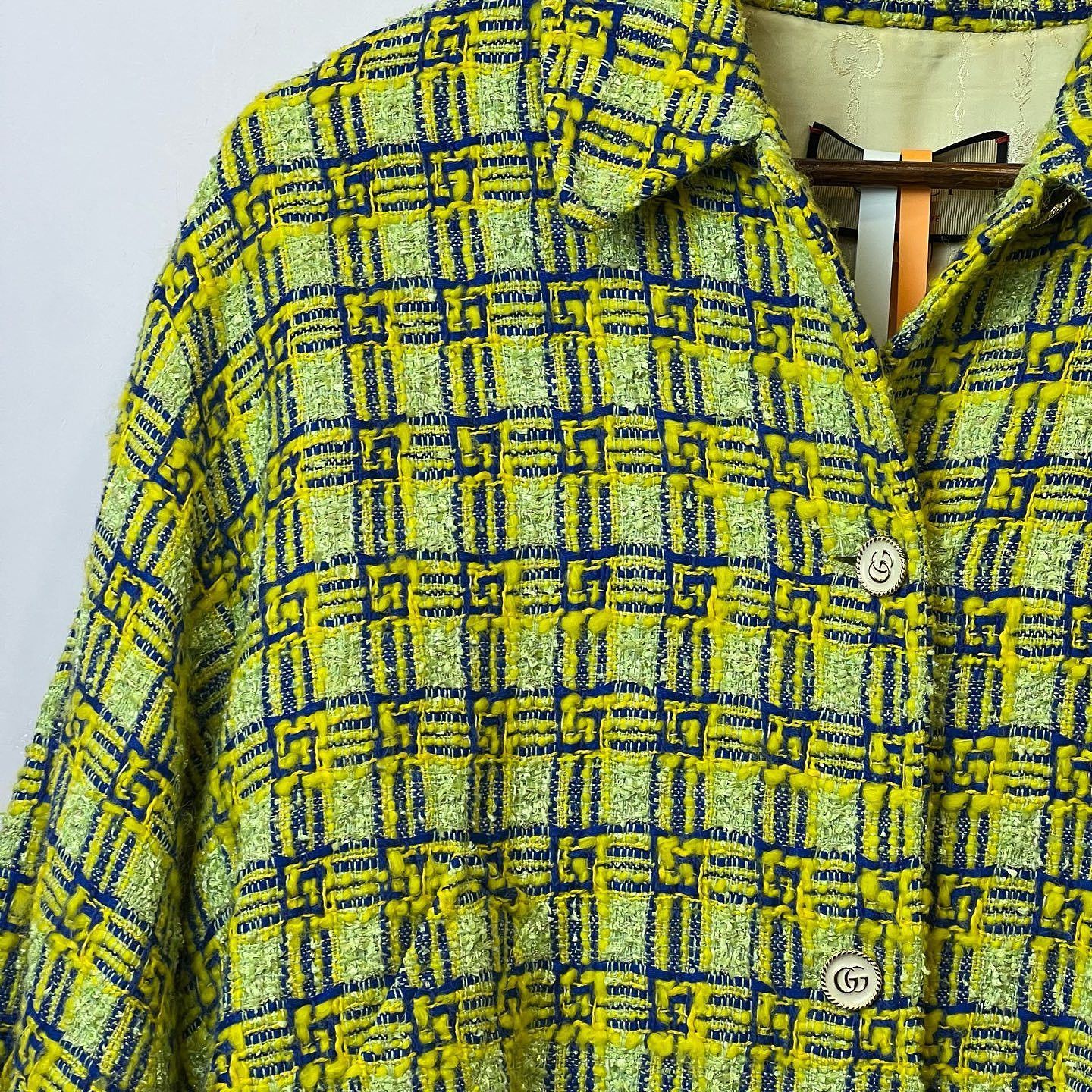 Gucci Gucci Plaid Pattern Tweed Jacket Size 40 Size S / US 4 / IT 40 - 6 Thumbnail