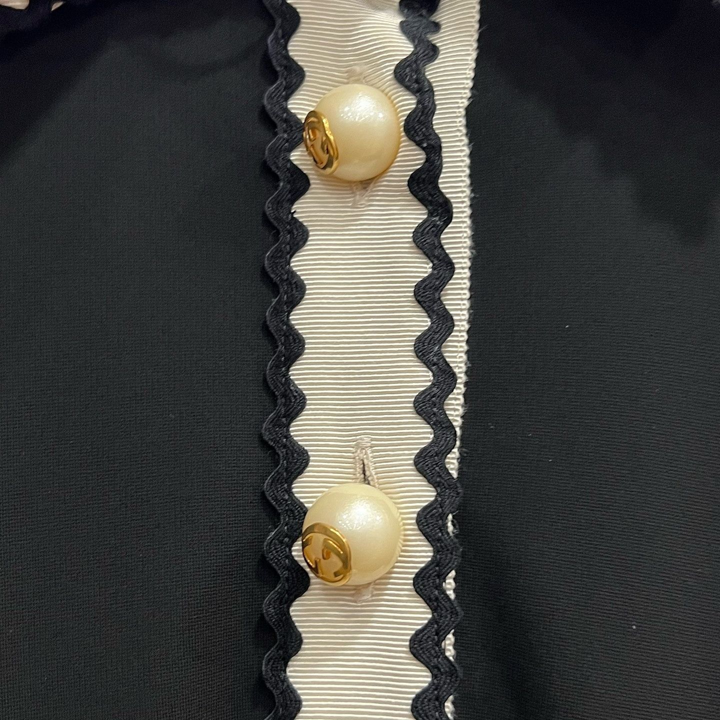 Gucci Gucci Pearl GG Button Dress Size S Size S / US 4 / IT 40 - 7 Thumbnail