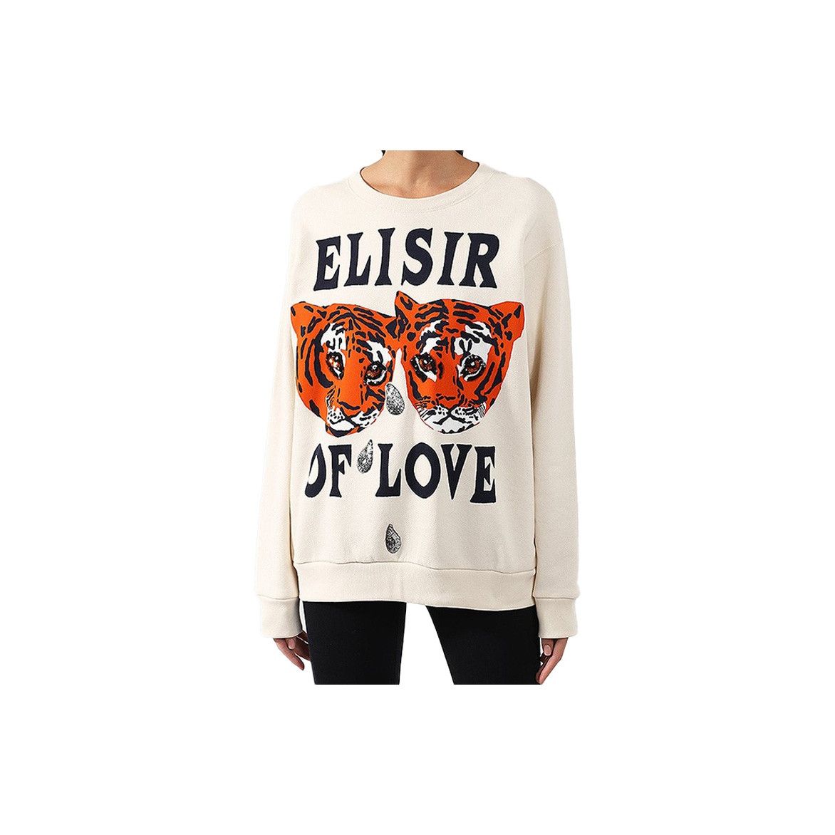 Gucci Gucci Elixir of Love Tiger Sweatshirt Size L Size L / US 10 / IT 46 - 7 Thumbnail