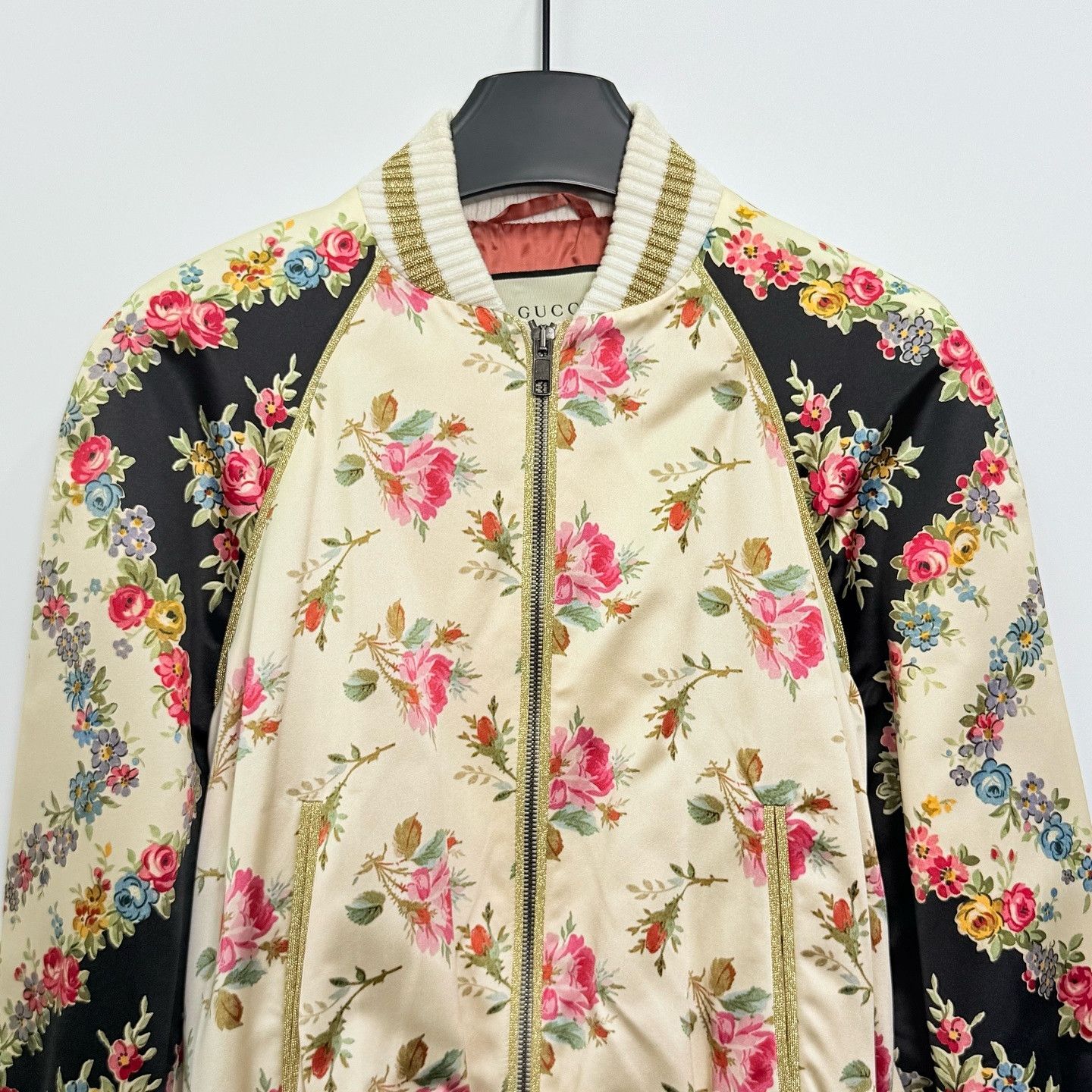 Gucci Gucci Floral Guccification Bomber Jacket Size 38 Size XS / US 0-2 / IT 36-38 - 6 Thumbnail