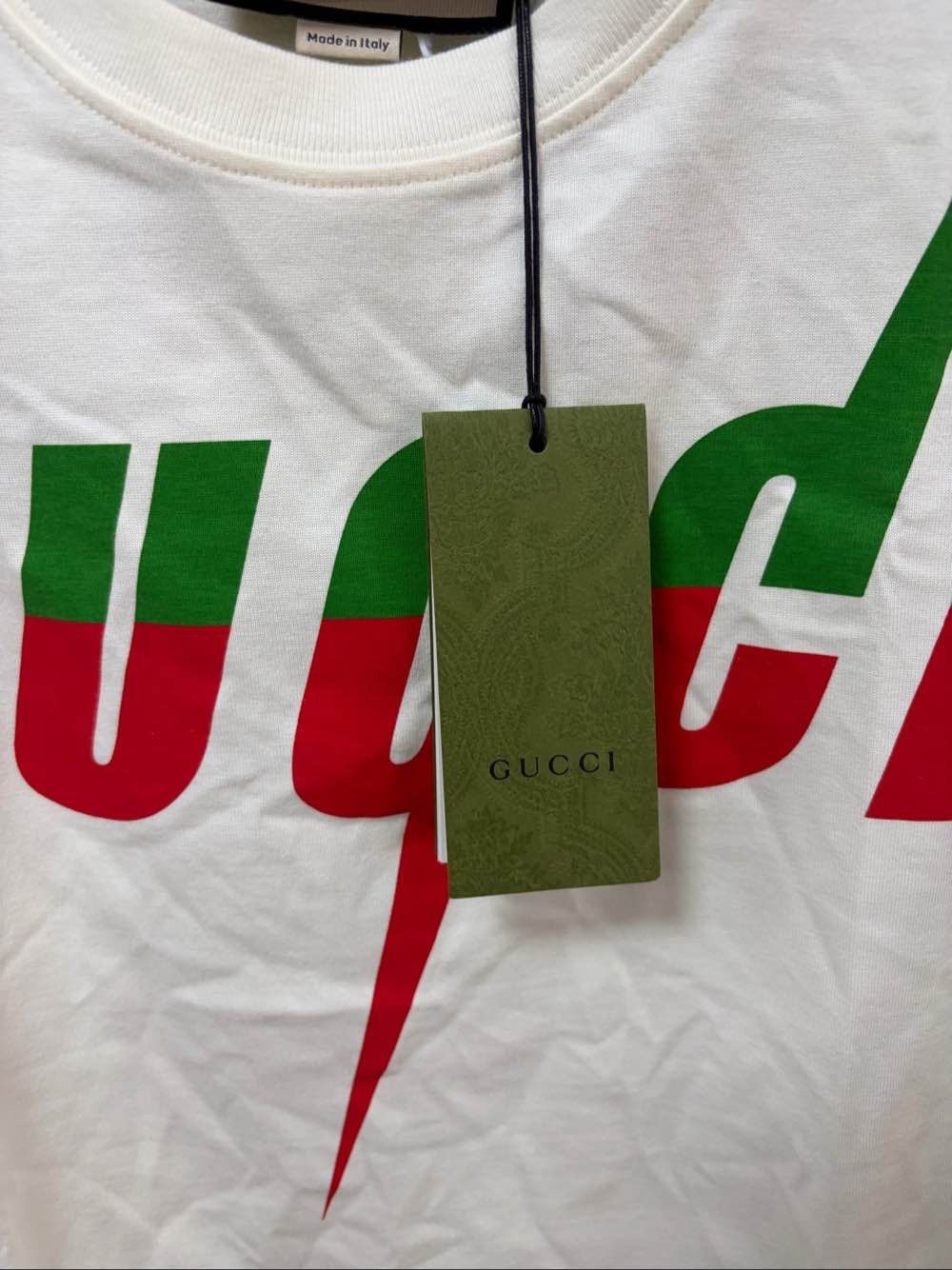 Gucci Gucci Logo Print T-Shirt Size M Size US M / EU 48-50 / 2 - 5 Thumbnail