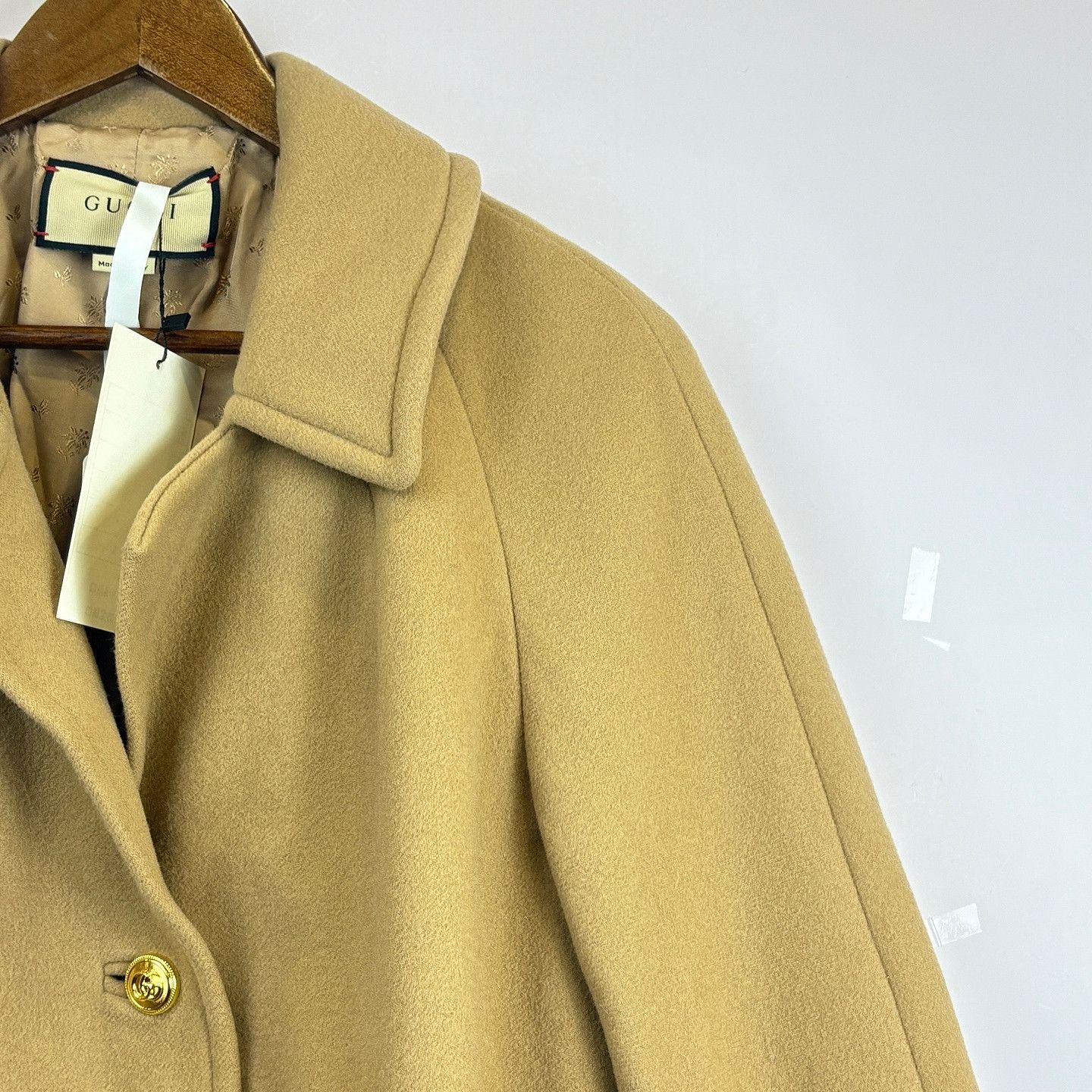 Gucci Gucci Wool Single Breasted Coat Size 40 Size S / US 4 / IT 40 - 6 Thumbnail