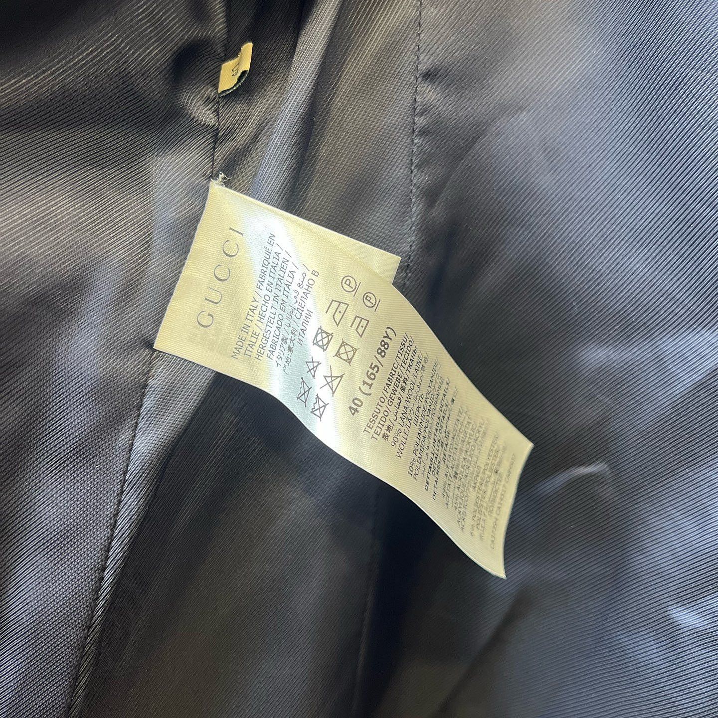 Gucci Gucci Tweed Button-Up Blazer Size 40 Size S / US 4 / IT 40 - 4 Thumbnail