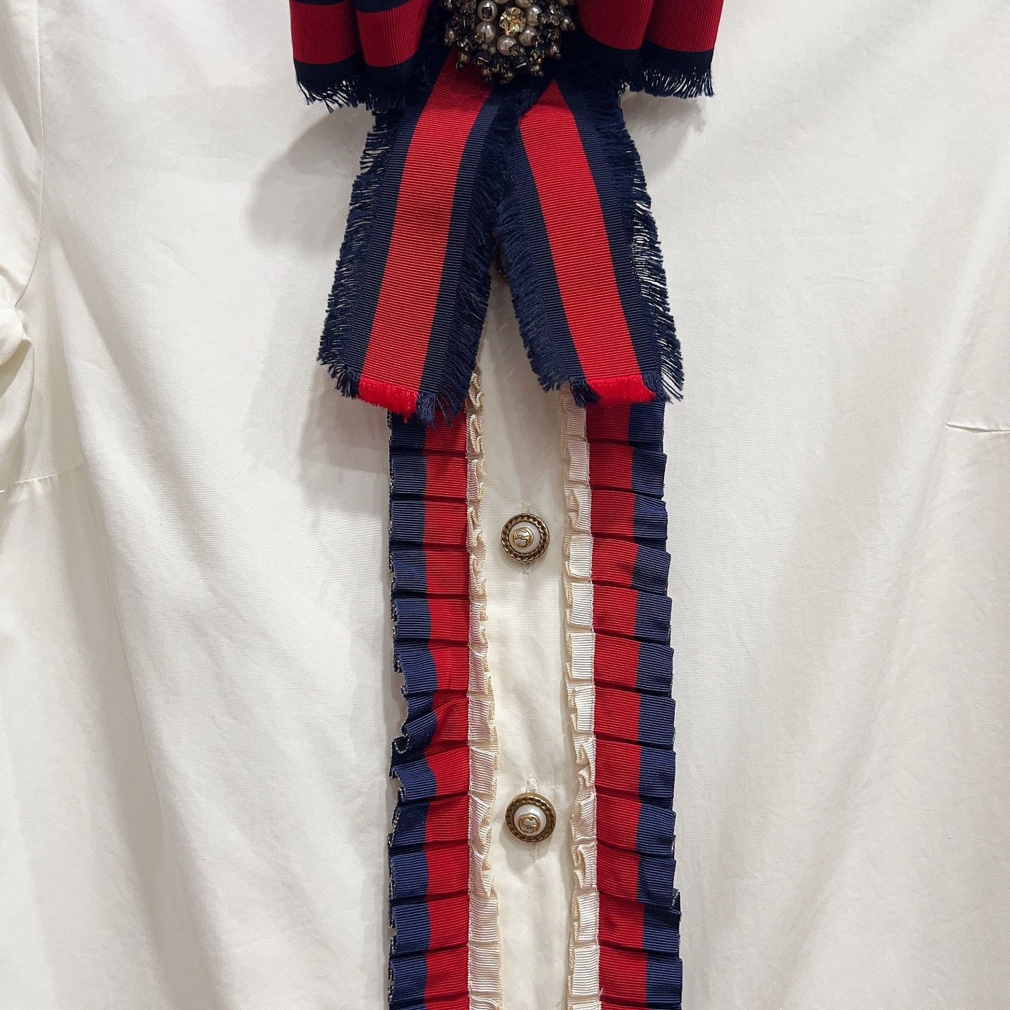 Gucci Gucci Bow Detail Blouse Size 36 Size XS / US 0-2 / IT 36-38 - 6 Thumbnail