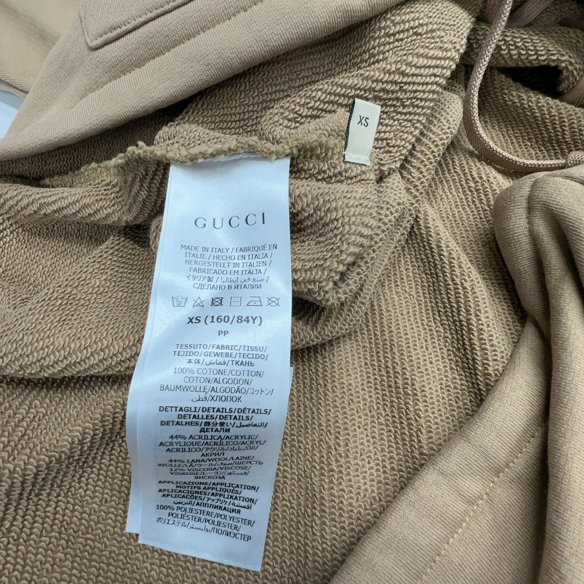 Gucci Gucci Logo Stripe Hoodie XS Size XS / US 0-2 / IT 36-38 - 3 Thumbnail