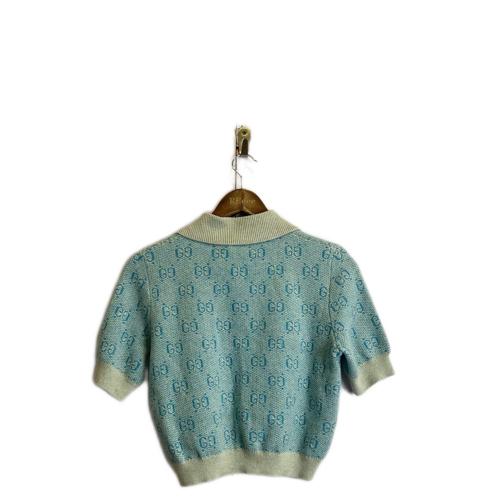 Gucci Gucci GG Jacquard Wool Polo Size M Size M / US 6-8 / IT 42-44 - 2 Thumbnail