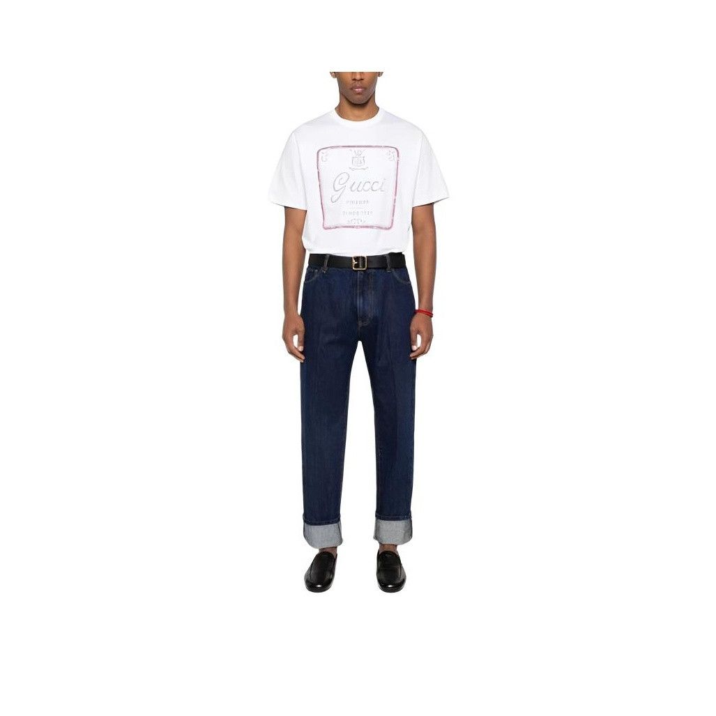 Gucci Gucci Firenze 1921 Logo T-Shirt Size S Size US S / EU 44-46 / 1 - 7 Thumbnail
