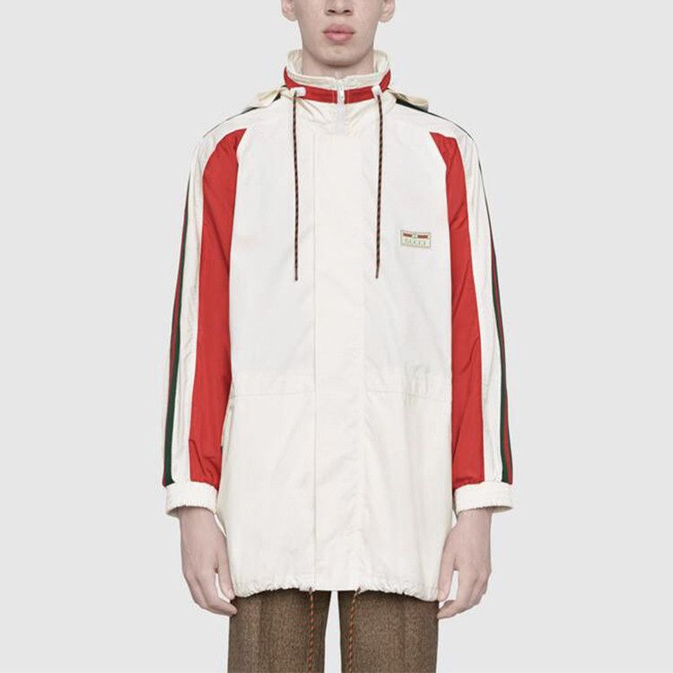 Gucci Gucci Logo Patch Hooded Jacket Size 52 Size US L / EU 52-54 / 3 - 7 Thumbnail