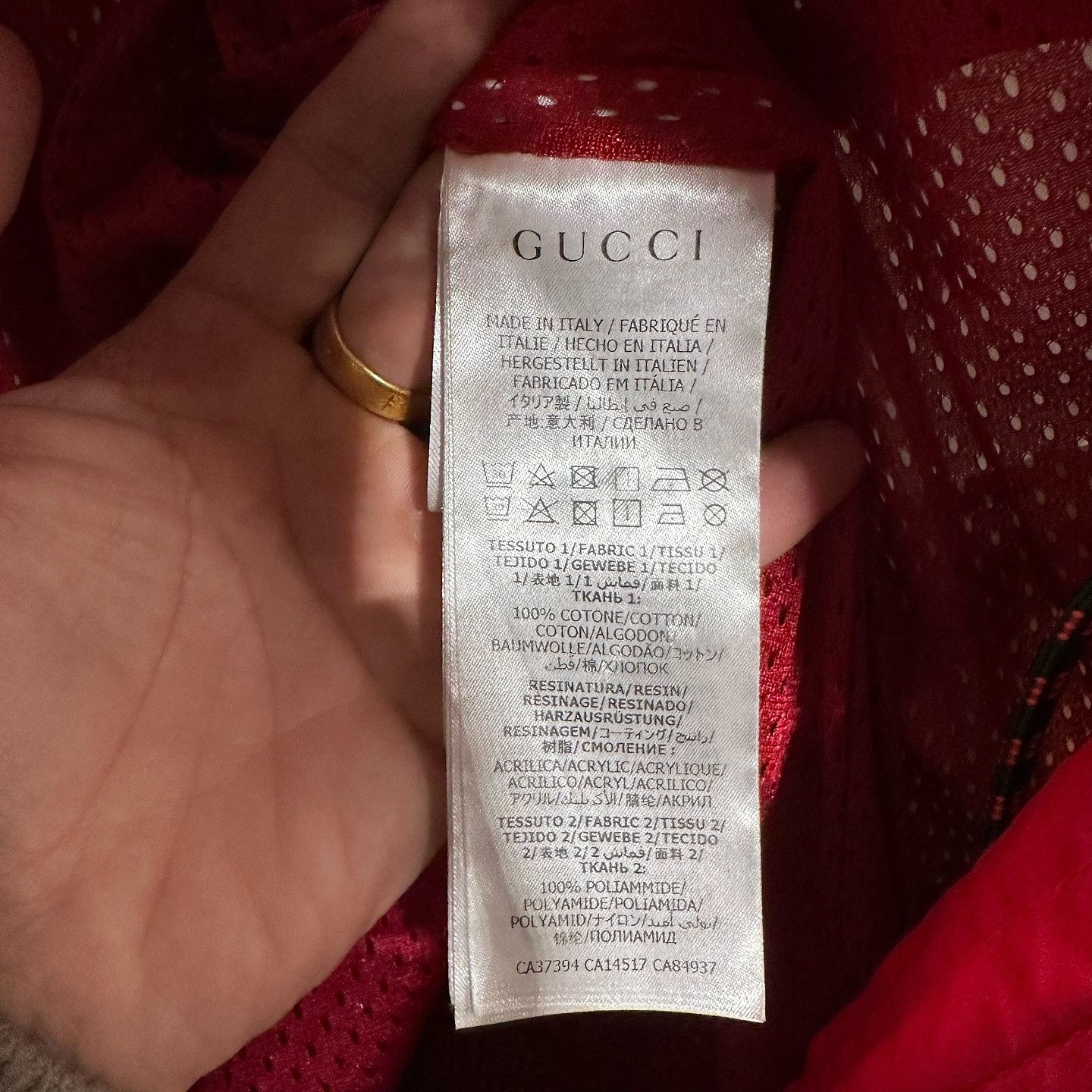 Gucci Gucci Logo Patch Hooded Jacket Size 52 Size US L / EU 52-54 / 3 - 4 Thumbnail