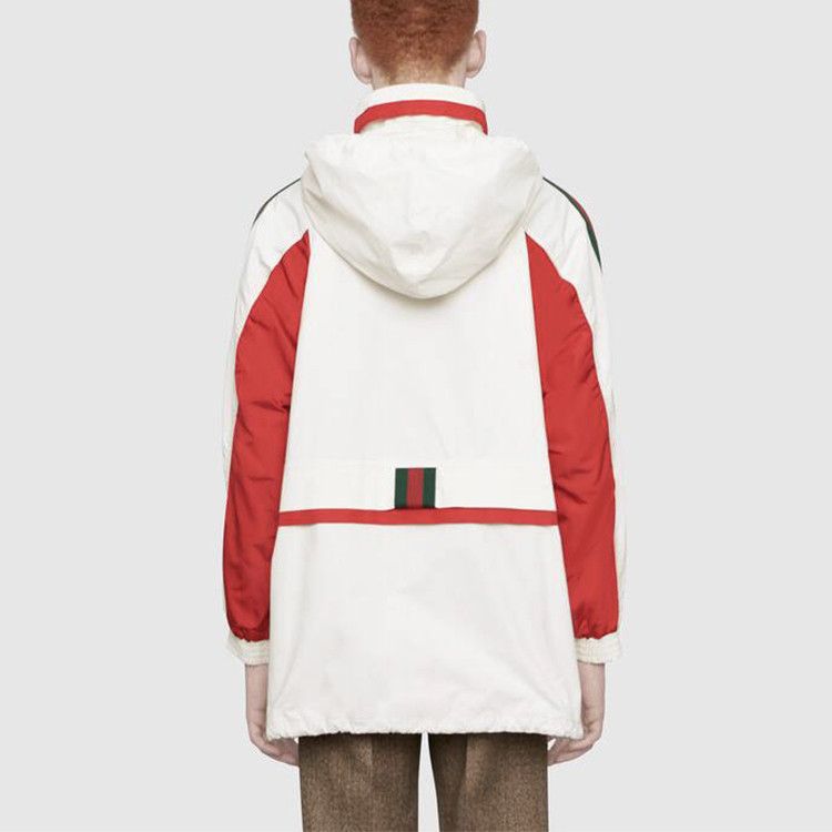 Gucci Gucci Logo Patch Hooded Jacket Size 52 Size US L / EU 52-54 / 3 - 8 Thumbnail
