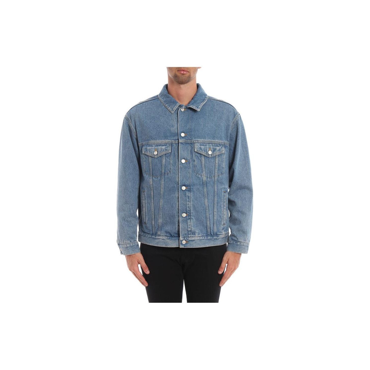Gucci Gucci Band Embroidery Denim Jacket Size M Size US M / EU 48-50 / 2 - 9 Thumbnail