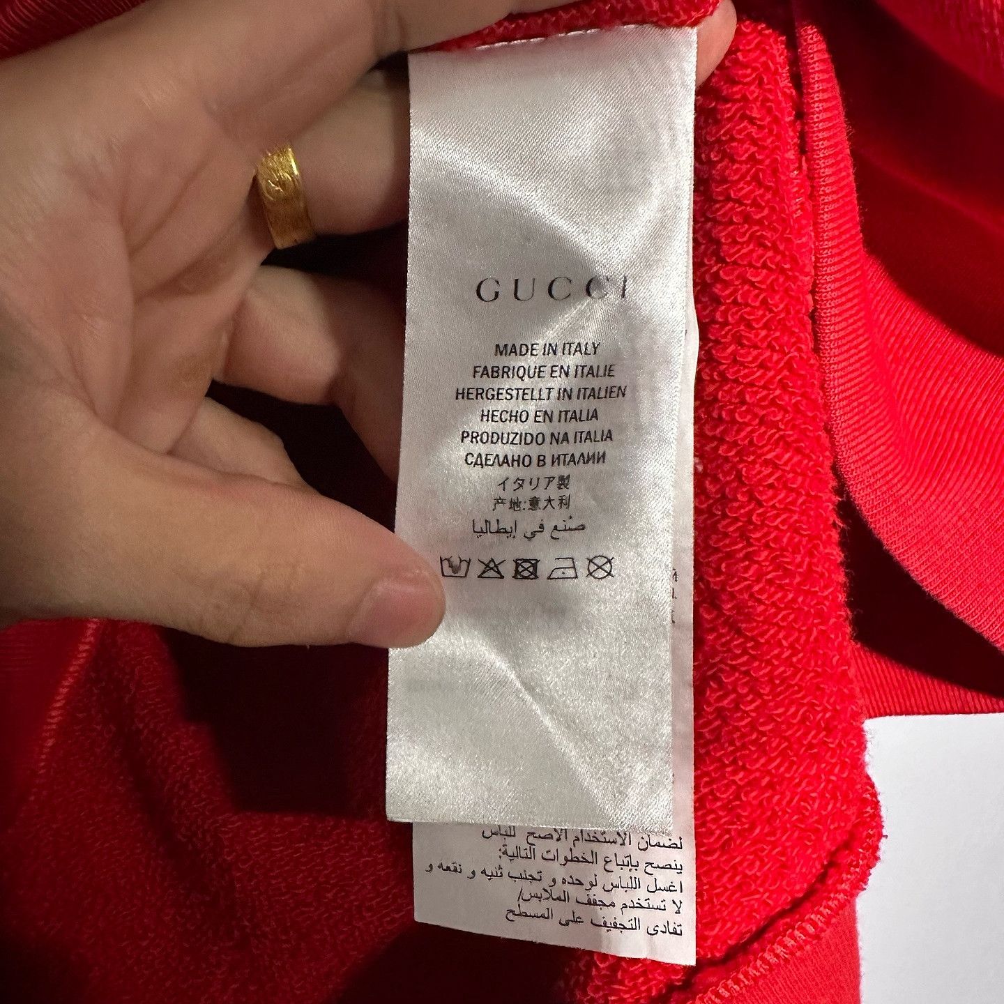 Gucci Gucci Logo Sweatshirt Size XS Size US XS / EU 42 / 0 - 4 Thumbnail