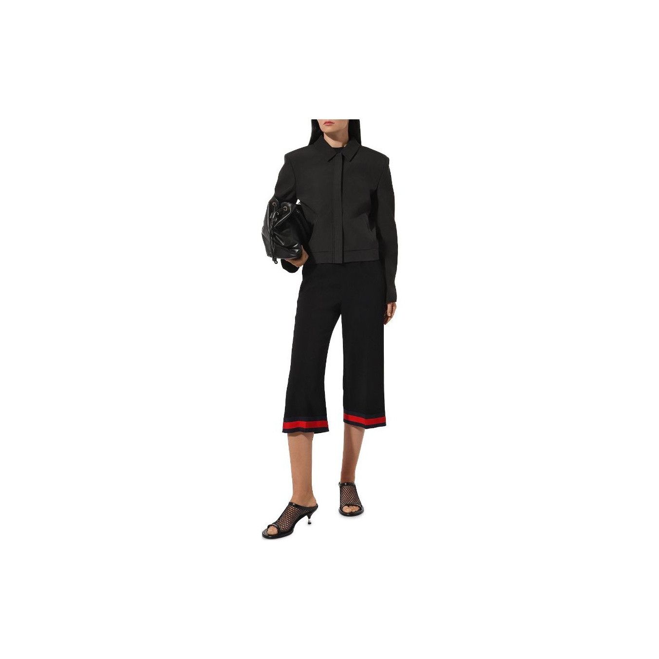 Gucci Gucci Stripe Hem Pants Size IT 38 Size 26" / US 2 / IT 38 - 8 Thumbnail