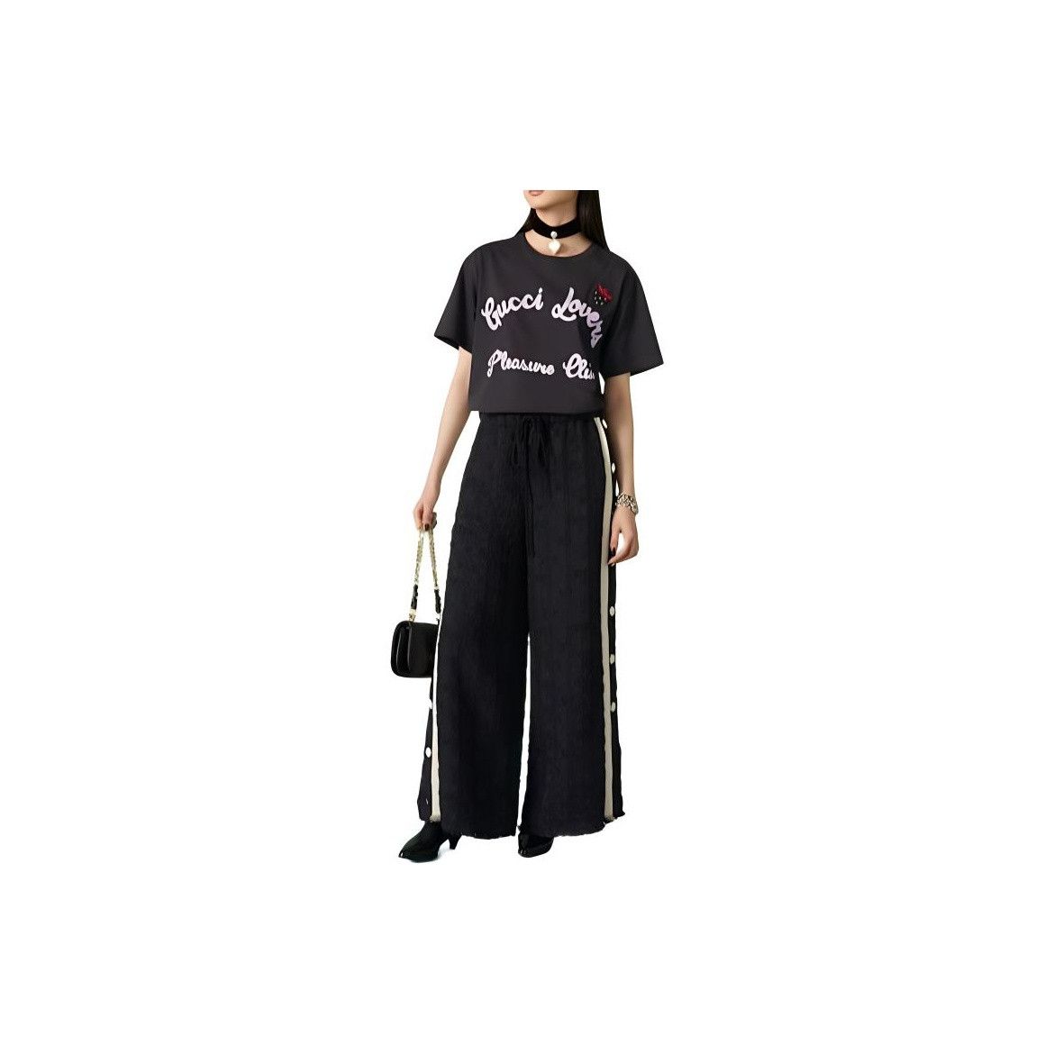 Gucci Gucci Lovers Pleasure Club Graphic T-Shirt XXS Size XXS / US 00 / IT 34 - 10 Thumbnail