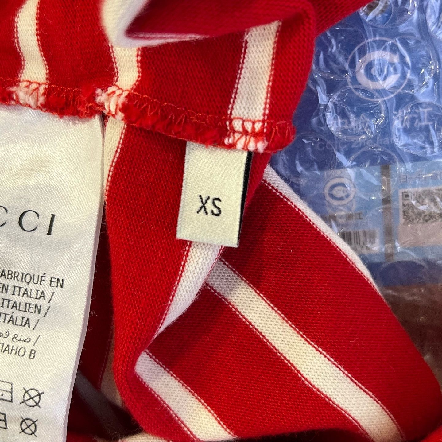 Gucci Gucci Striped Anchor Motif T-Shirt Size XS Size XS / US 0-2 / IT 36-38 - 7 Thumbnail