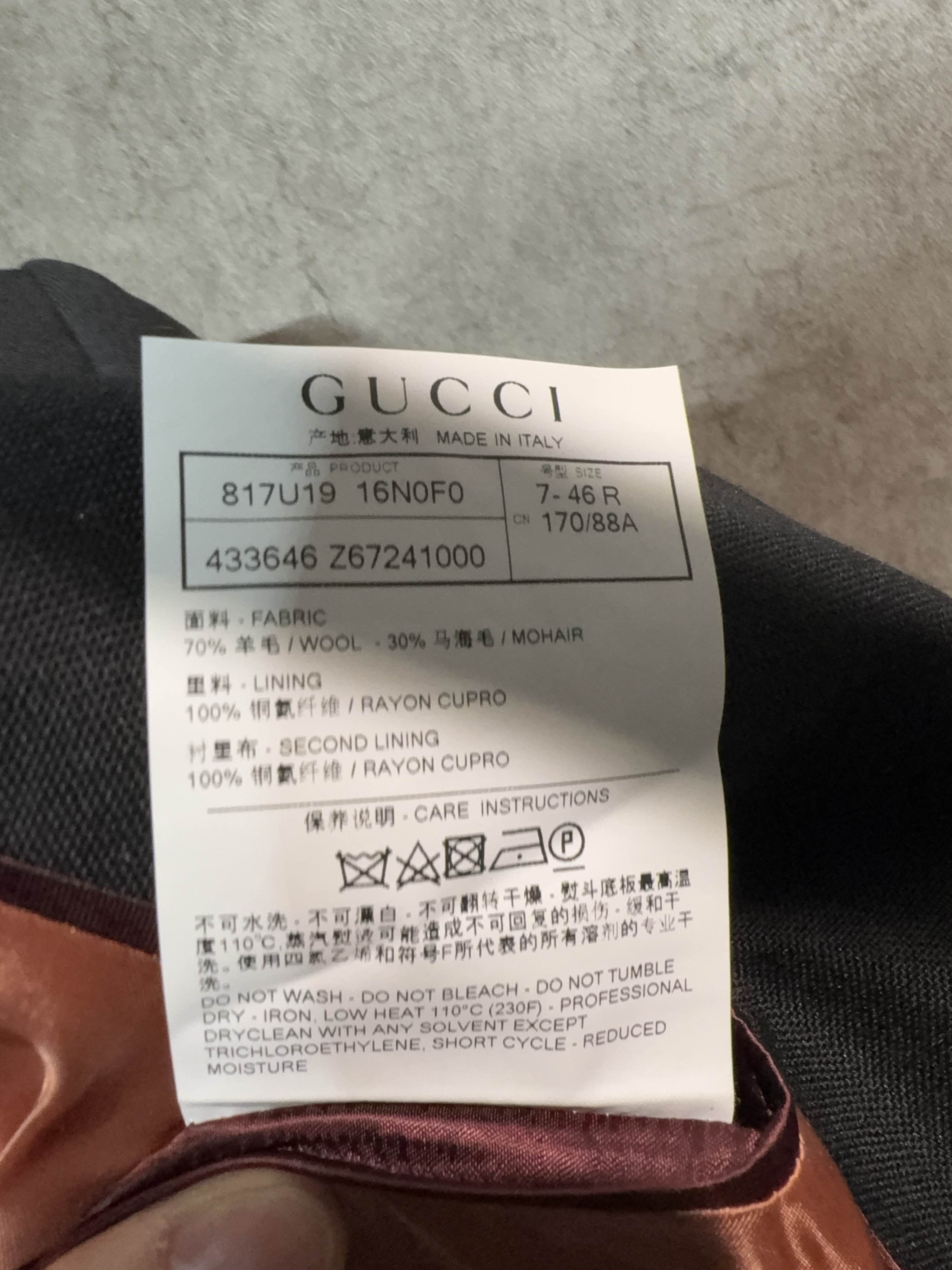 Gucci Gucci L'Aveugle Par Amour Embroidery Blazer Size 36R Size 36R - 4 Thumbnail