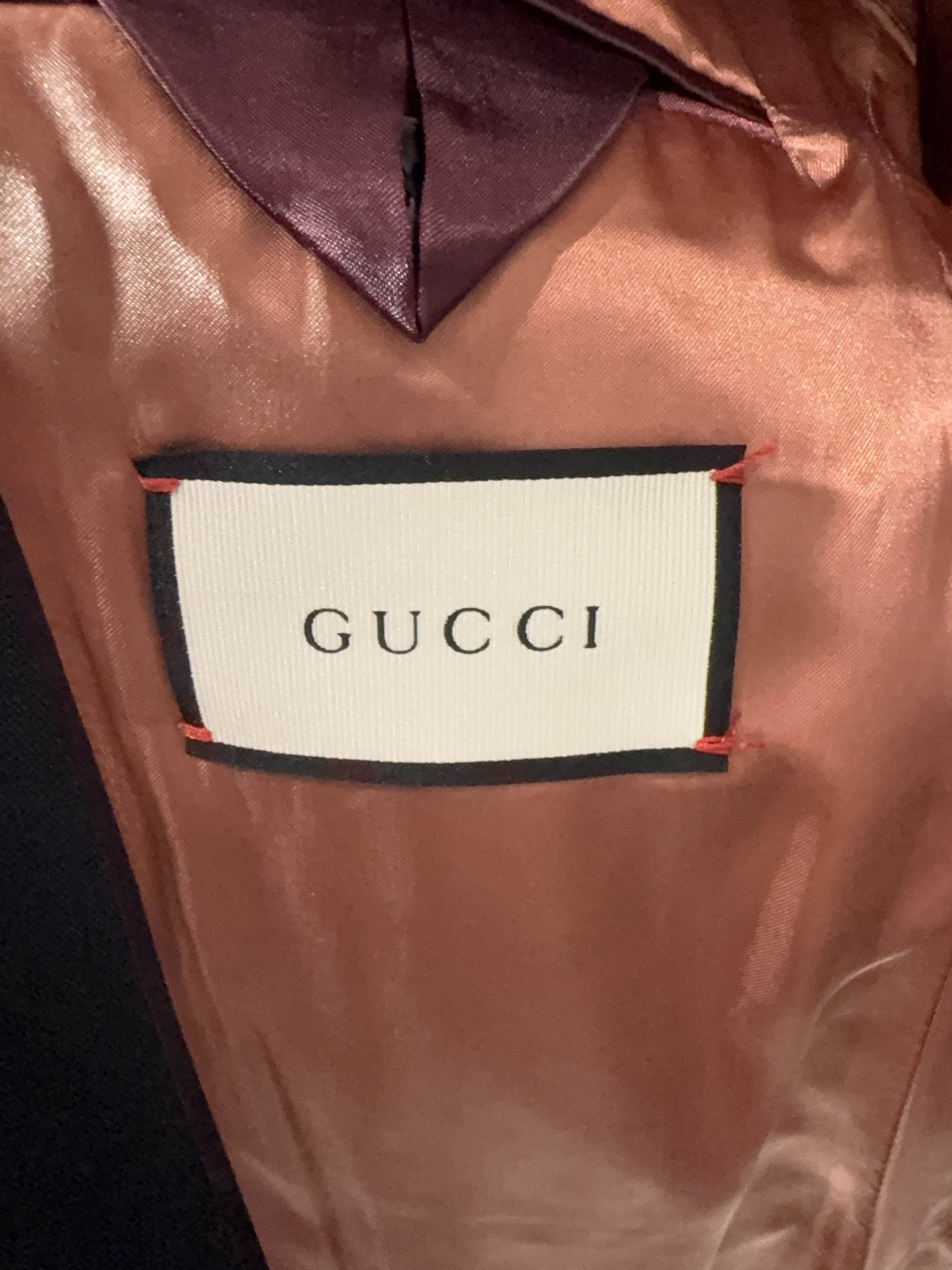 Gucci Gucci L'Aveugle Par Amour Embroidery Blazer Size 36R Size 36R - 3 Thumbnail
